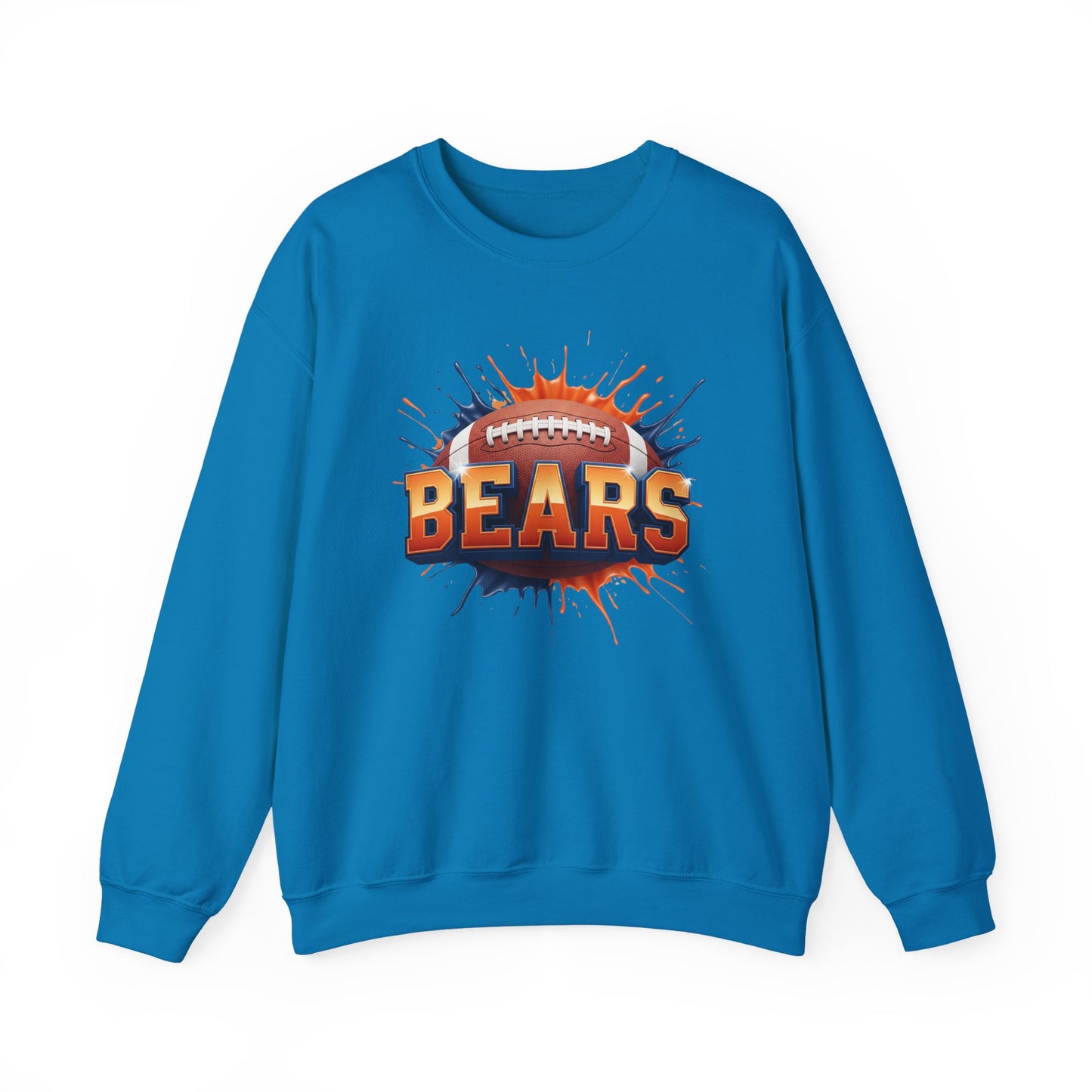 Chicago Football Sweatshirt, Chicago Team Sweatshirt, Football Gift for Chicago Fans, Game Day Sports Fan Football Apparel