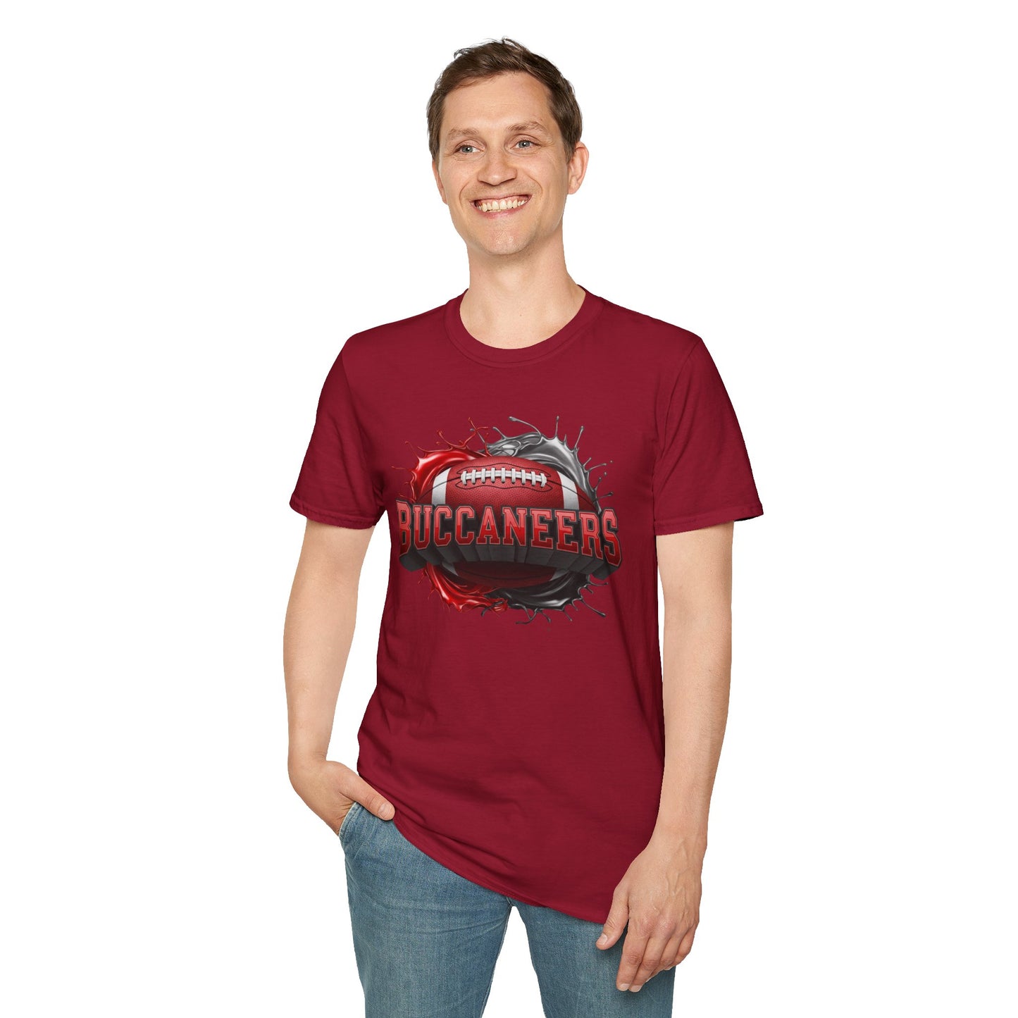 Tampa Bay Football Unisex T-Shirt, Tampa Bay Team Tee, Football Gift for Tampa Bay Fans, Game Day Shirt, Sports Fan Apparel