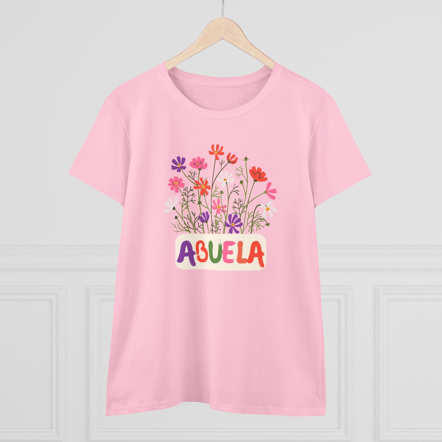 Abuela con Flores Shirt, Gift for Grandma, Gift for Abuela, Mothers Day Gift, Dia de las madres regalo, Abuela Gifts, Gift for Mom