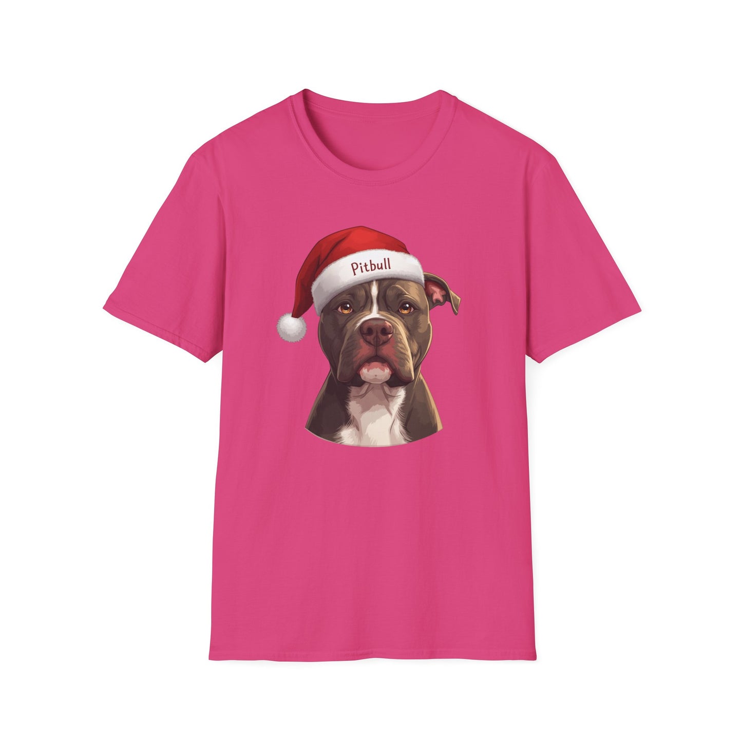 Pit Bull Terrier Dog Portrait Shirt – Pitbull Dog Lover Gift, Cute Dog Mom Tee, Dog Dad Shirt, Pet Breed Apparel