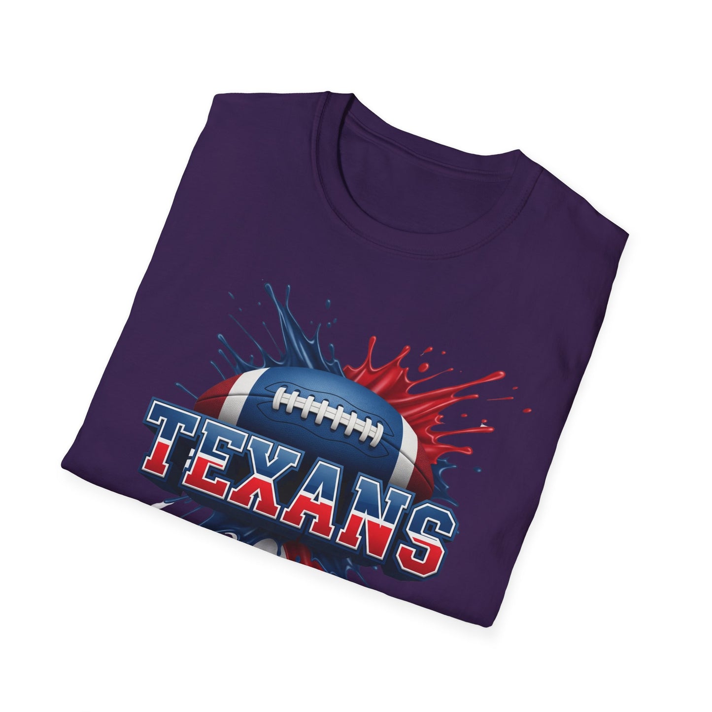 Houston Football Unisex T-Shirt, Houston Team Tee, Football Gift for Houston Fans, Game Day Shirt, Sports Fan Apparel, Football Tee