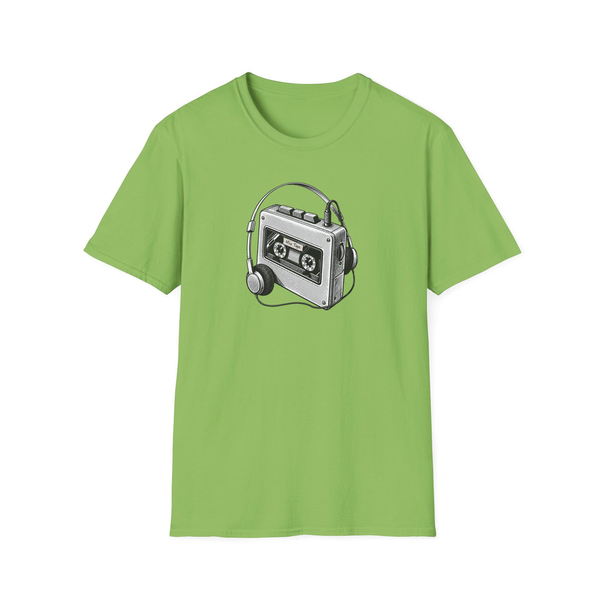 Cassette Tape Shirt, Retro Cassette Player T-Shirt, Mixtape Tee, Vintage Audio Shirt, Music Lover Gift