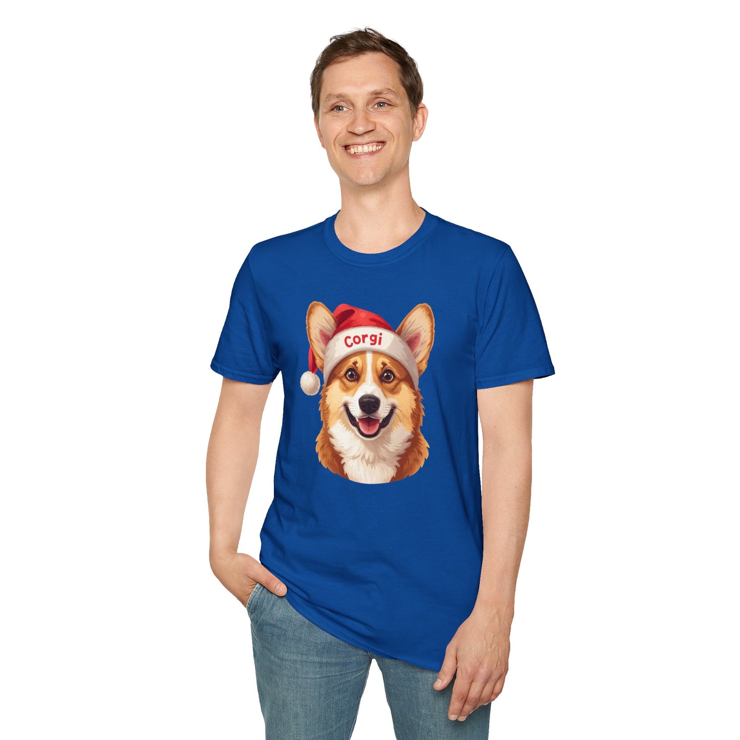 Corgi Dog Portrait Shirt – Corgi Dog Lover Gift, Cute Dog Mom Tee, Dog Dad Shirt, Pet Breed Apparel