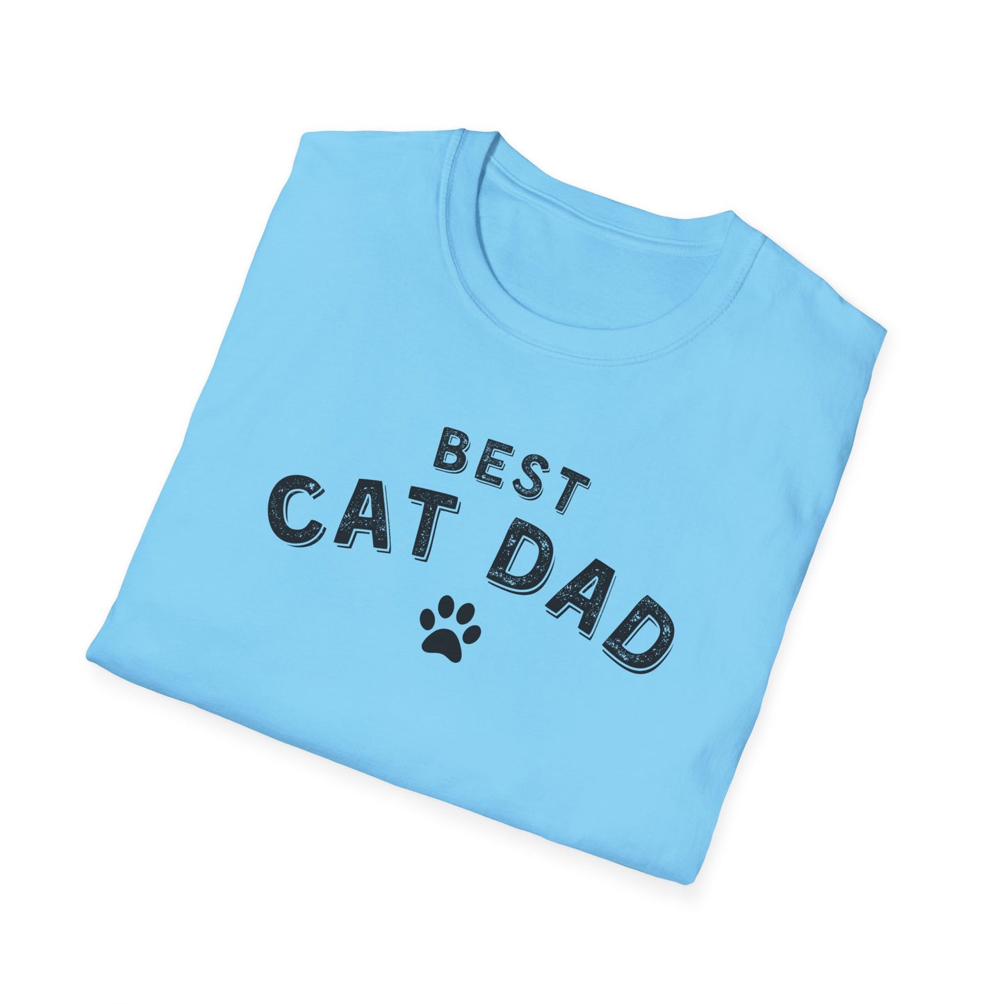 Best Cat Dad T-Shirt – Funny Cat Lover Shirt for Men, Cat Dad Gift Tee, Pet Owner Graphic Shirt