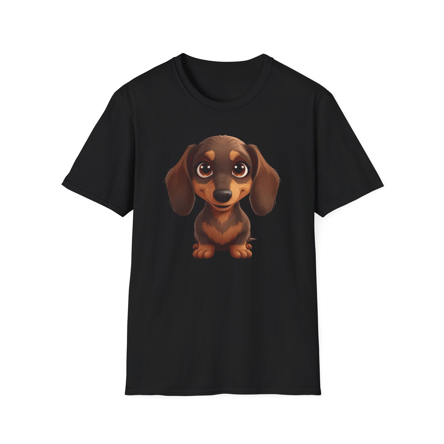 Dachshund Dog Portrait Shirt – Wiener Dog Lover Gift, Cute Dog Mom Tee, Dog Dad Shirt, Pet Breed Apparel