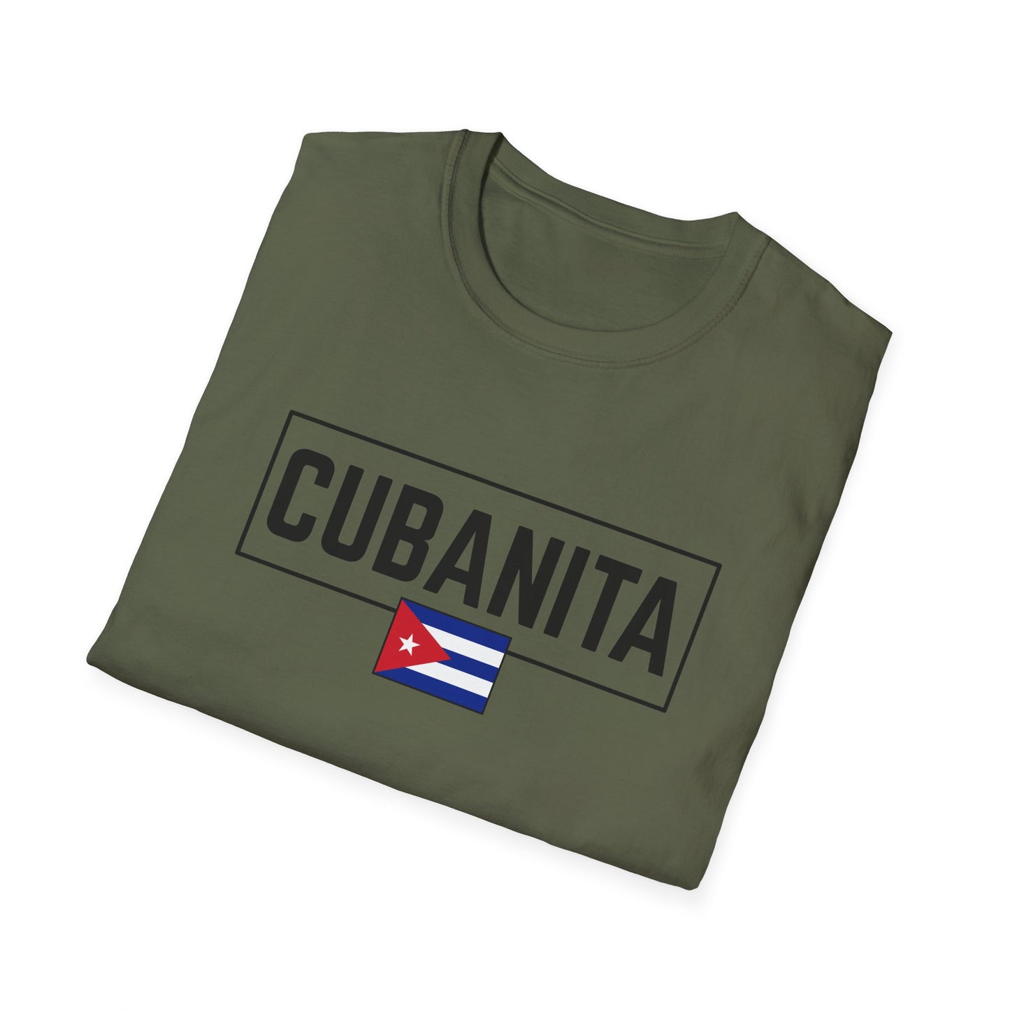CUBANITA T-Shirt – Cuban Flag Shirt for Women, Latina Pride Tee, Cuba Heritage Top, Cuban Culture Graphic Tee