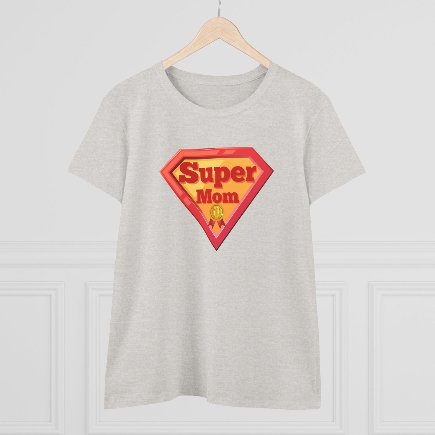 Supermom T-Shirt, Gift for Mom, Cute Summer Top, Mother's Day Gift, Family Gatherings, Casual Wear, Mom's Birthday, Supermom