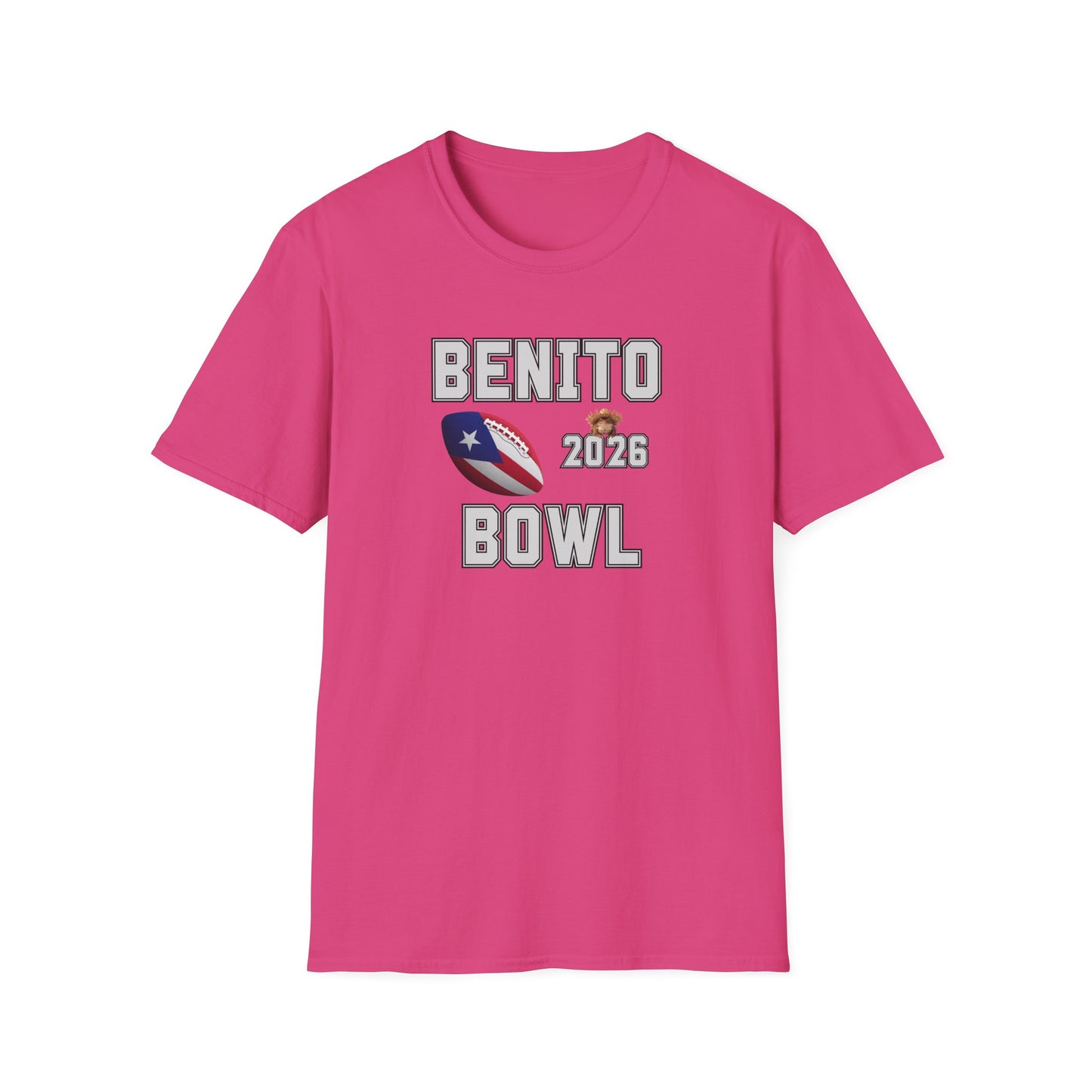 Benito Bowl Halftime Shirt 2026 T-Shirt, Benito Bowl Shirt, Football Fan Gift, Benito Tee, Puerto Rico Heritage Tee, Boriqua Pride Gift