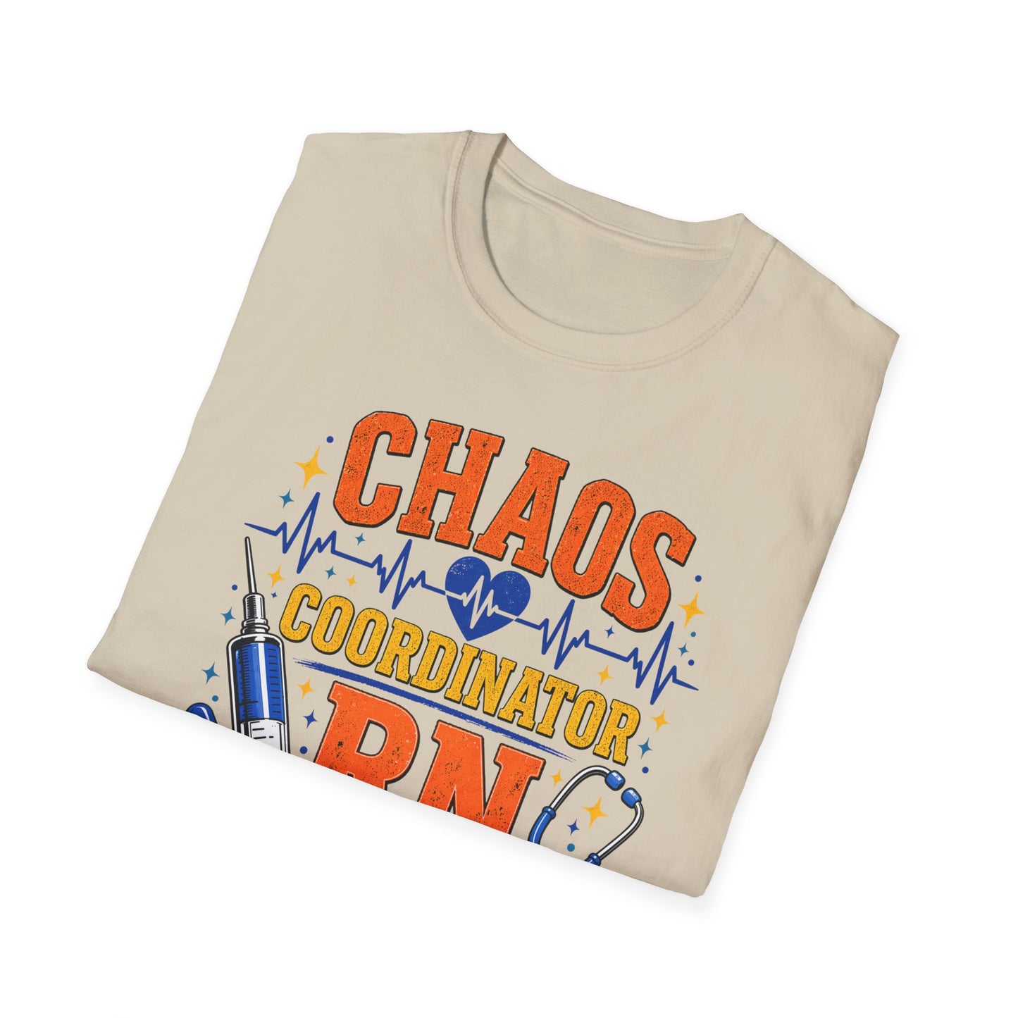 Chaos Coordinator RN Shirt – Funny Nurse Shirt – Nurse Life Tee – Medical Humor Gift for Nurses, RN LPN CNA Nursing Shirt