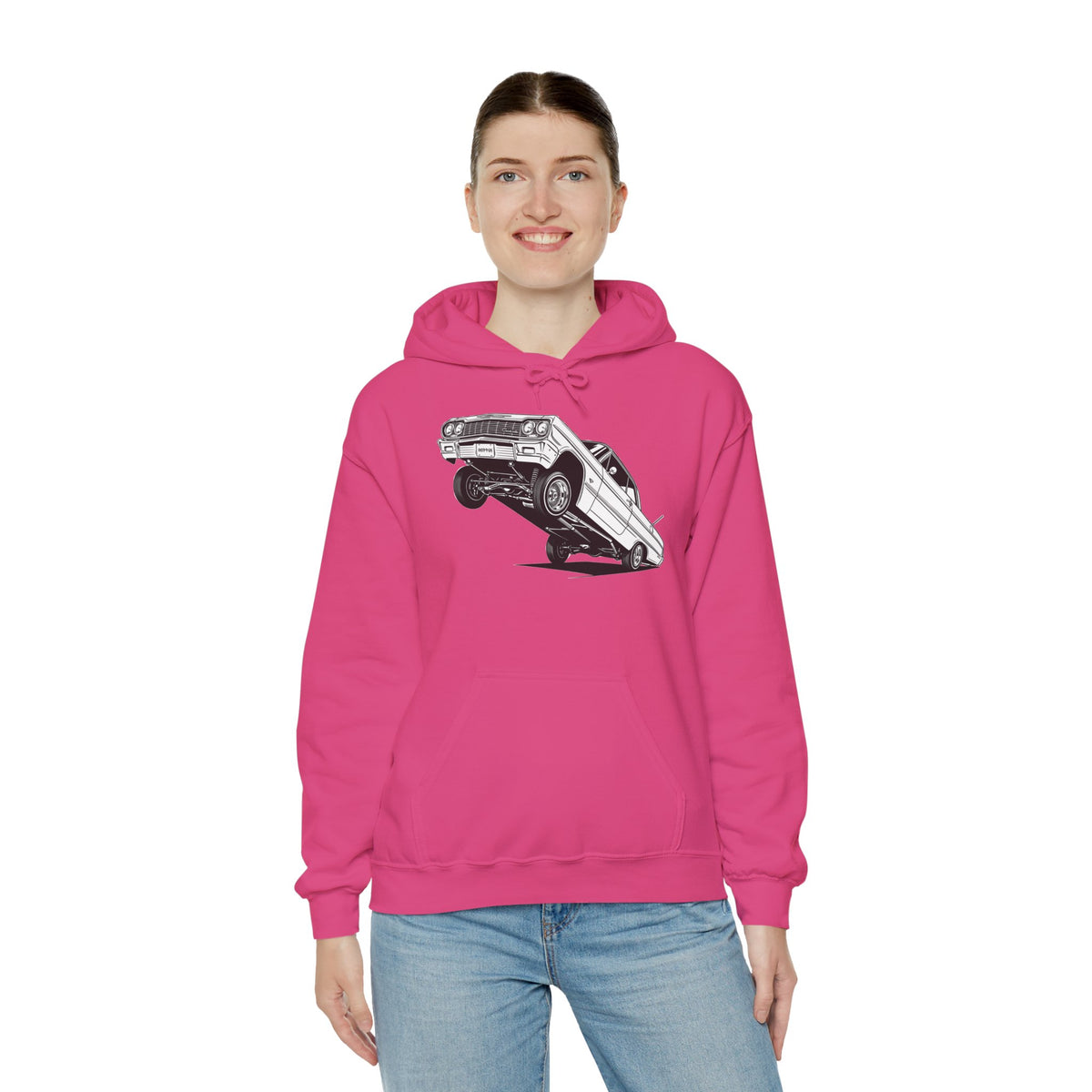 Classic Car Hoodie, Lowrider Car Hoodie, Vintage Auto Hoodie, Car Enthusiast Sweatshirt, Unisex Automotive Hoodie