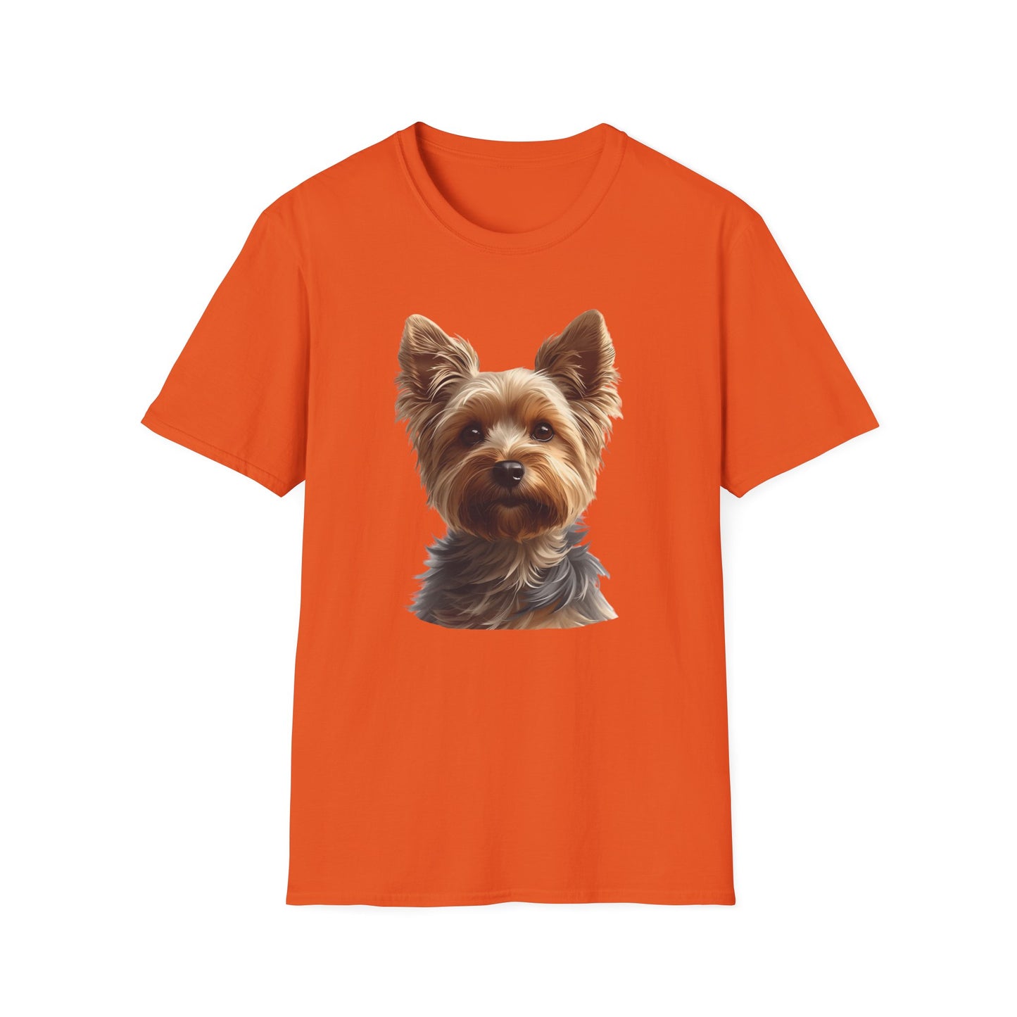 Yorkshire Terrier Dog Portrait Shirt – Yorkie Dog Lover Gift, Cute Dog Mom Tee, Dog Dad Shirt, Pet Breed Apparel