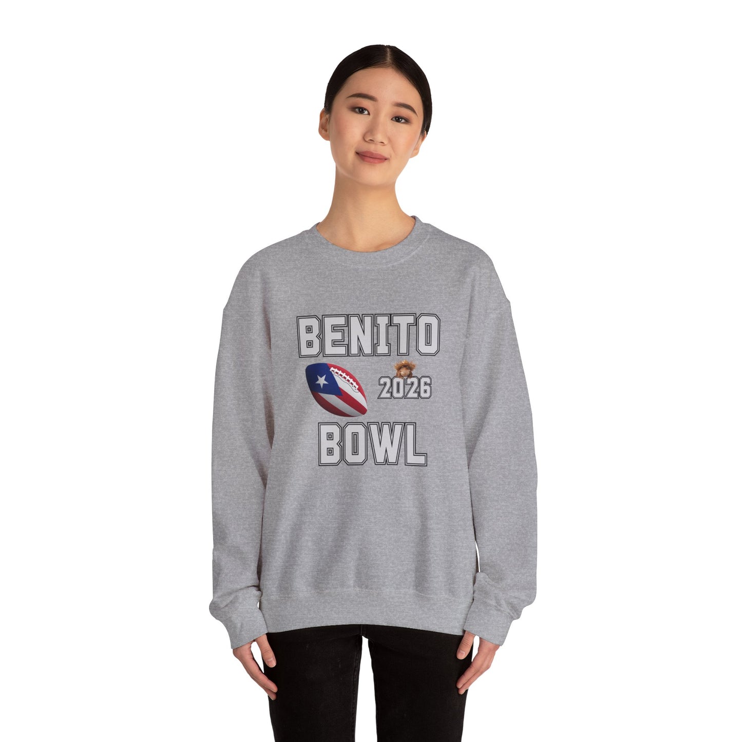 Benito Bowl Halftime 2026 Sweatshirt, Benito Bowl Shirt, Football Fan Gift, Puerto Rico Heritage Sweatshirt, Boriqua Pride Gift