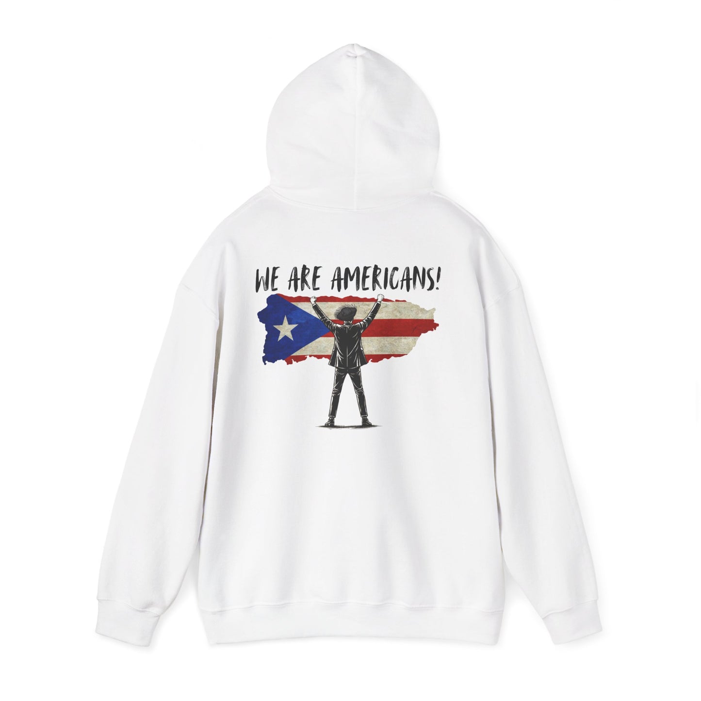 Benito Hoodie We are Americans , Benito Bowl, Football Fan Gift, Puerto Rico Boricua Heritage Culture Pride Hoodie