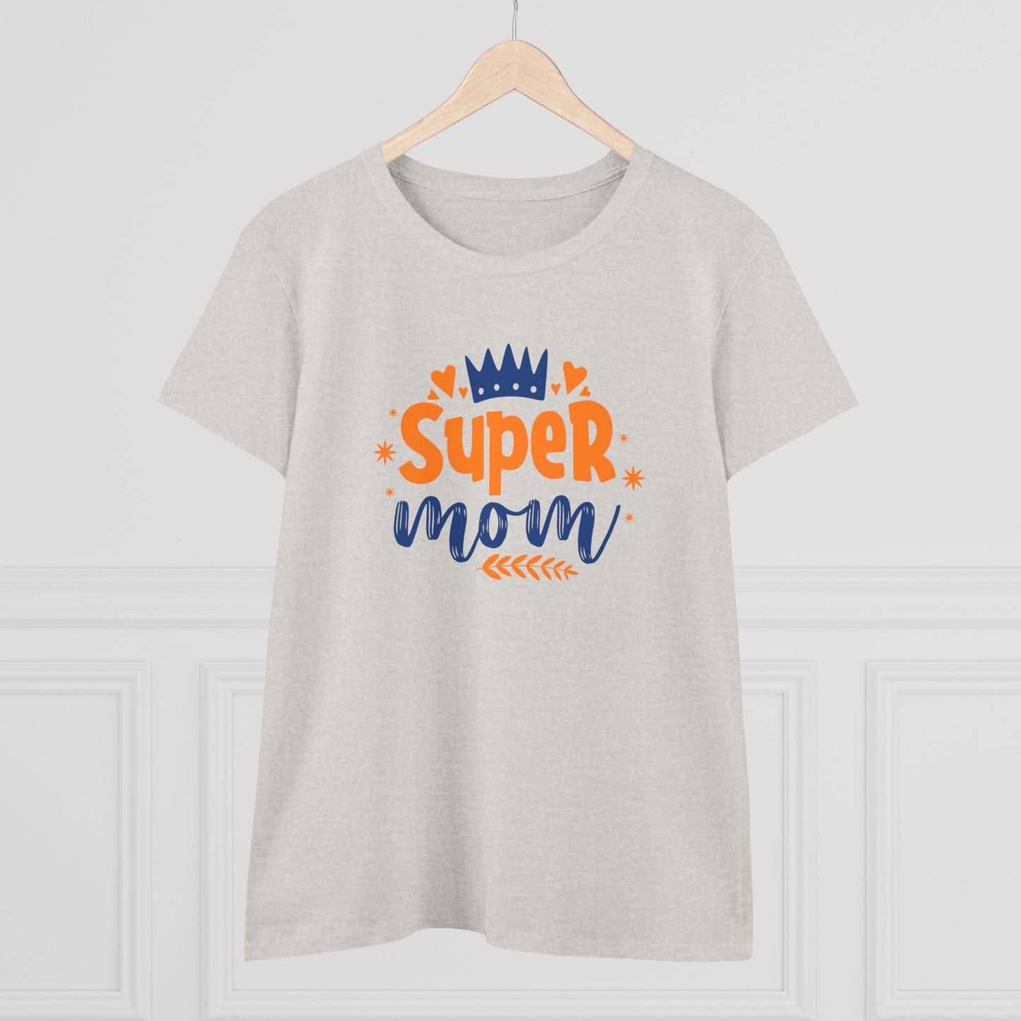 Supermom T-Shirt, Gift for Mom, Cute Summer Top, Mother's Day Gift, Family Gatherings, Casual Wear, Mom's Birthday, Supermom