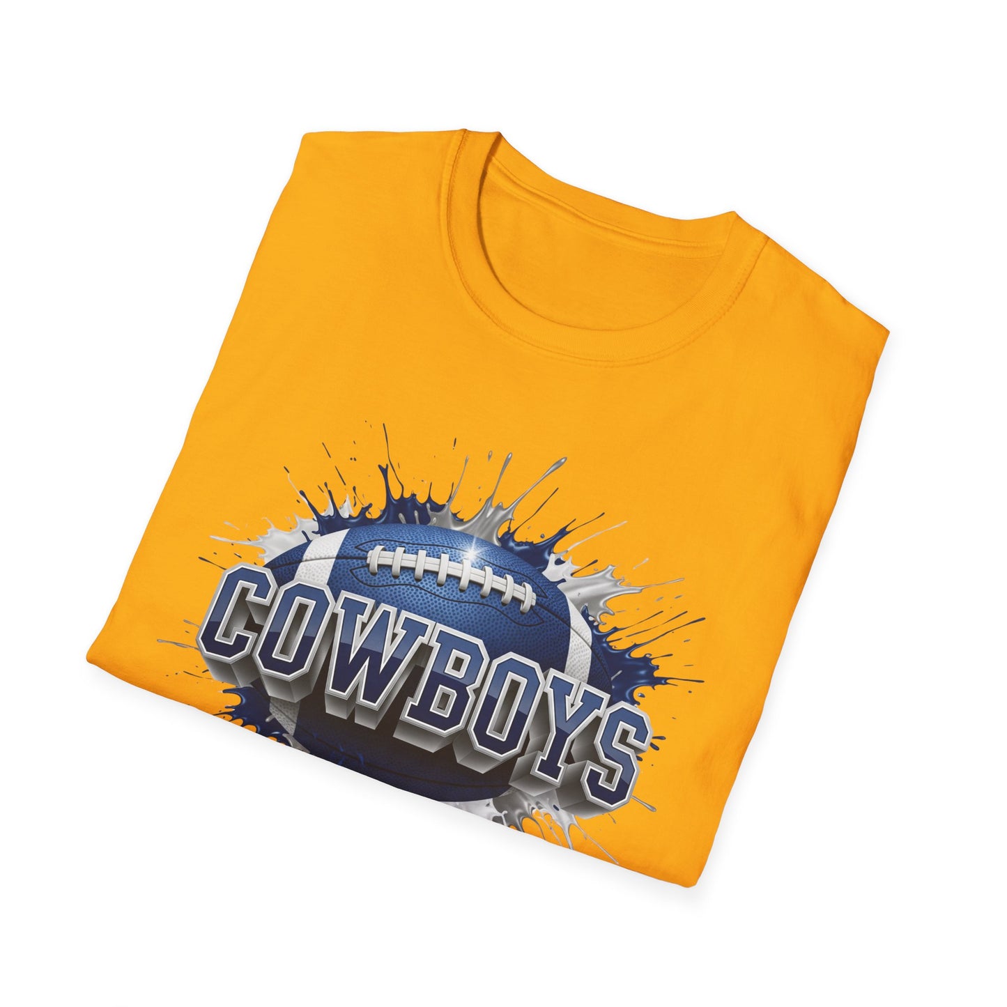 Dallas Football Unisex T-Shirt, Dallas Team Tee, Football Gift for Dallas Fans, Game Day Shirt, Sports Fan Apparel Football Tee