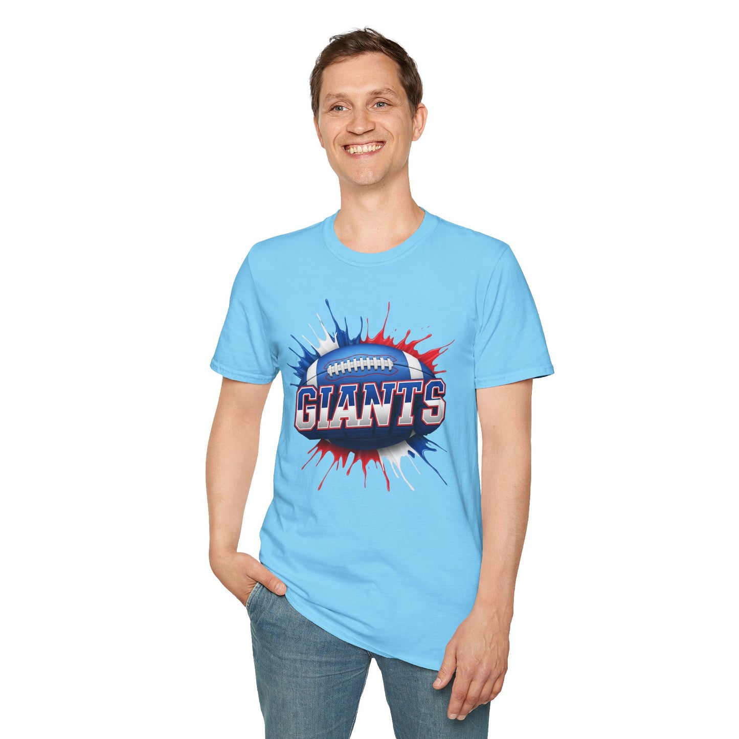 New York Football Unisex T-Shirt, New York Team Tee, Football Gift for New York Fans, Game Day Shirt, Sports Fan Apparel, Football Tee