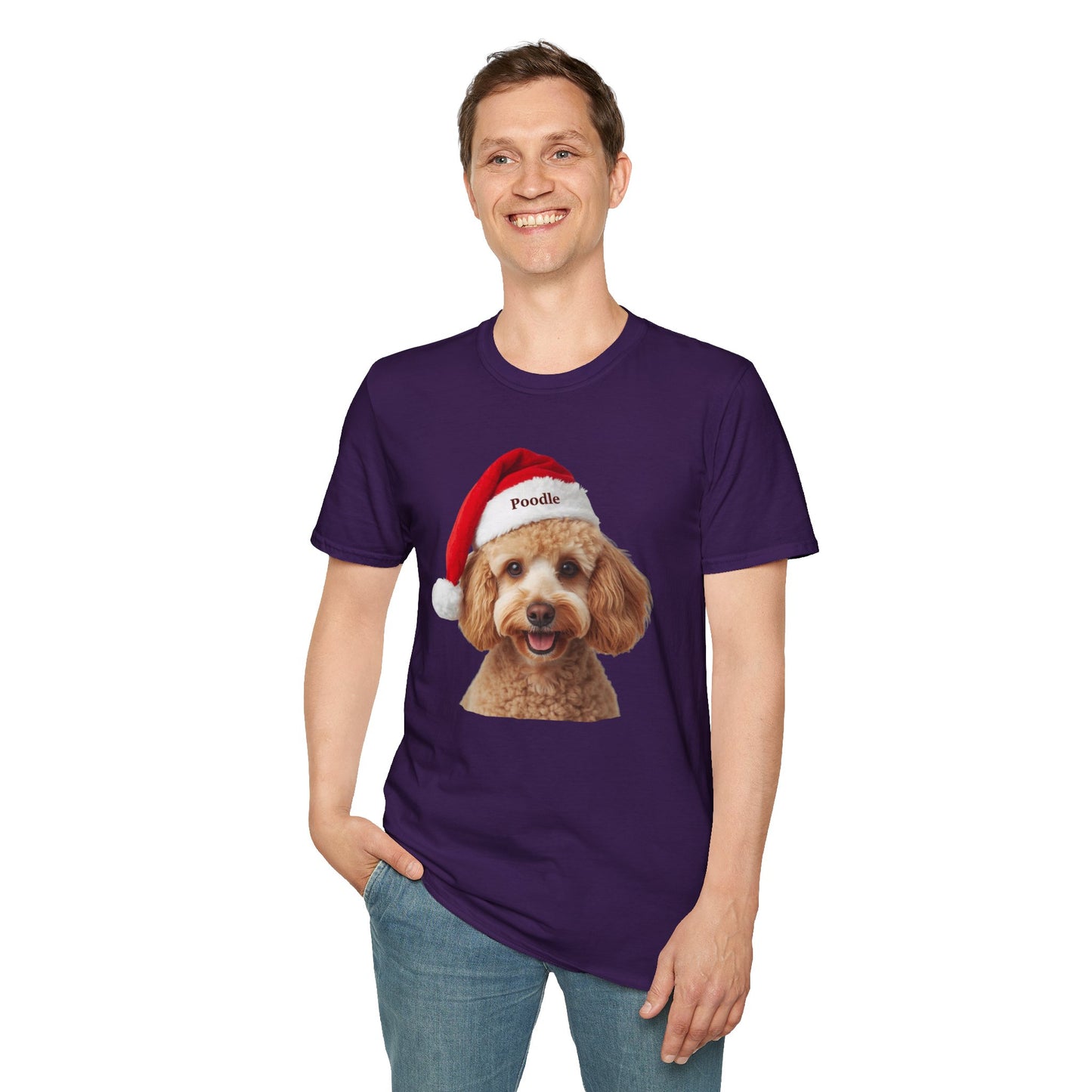 Poodle Dog Portrait Shirt – Poodle Dog Lover Gift, Cute Dog Mom Tee, Dog Dad Shirt, Pet Breed Apparel