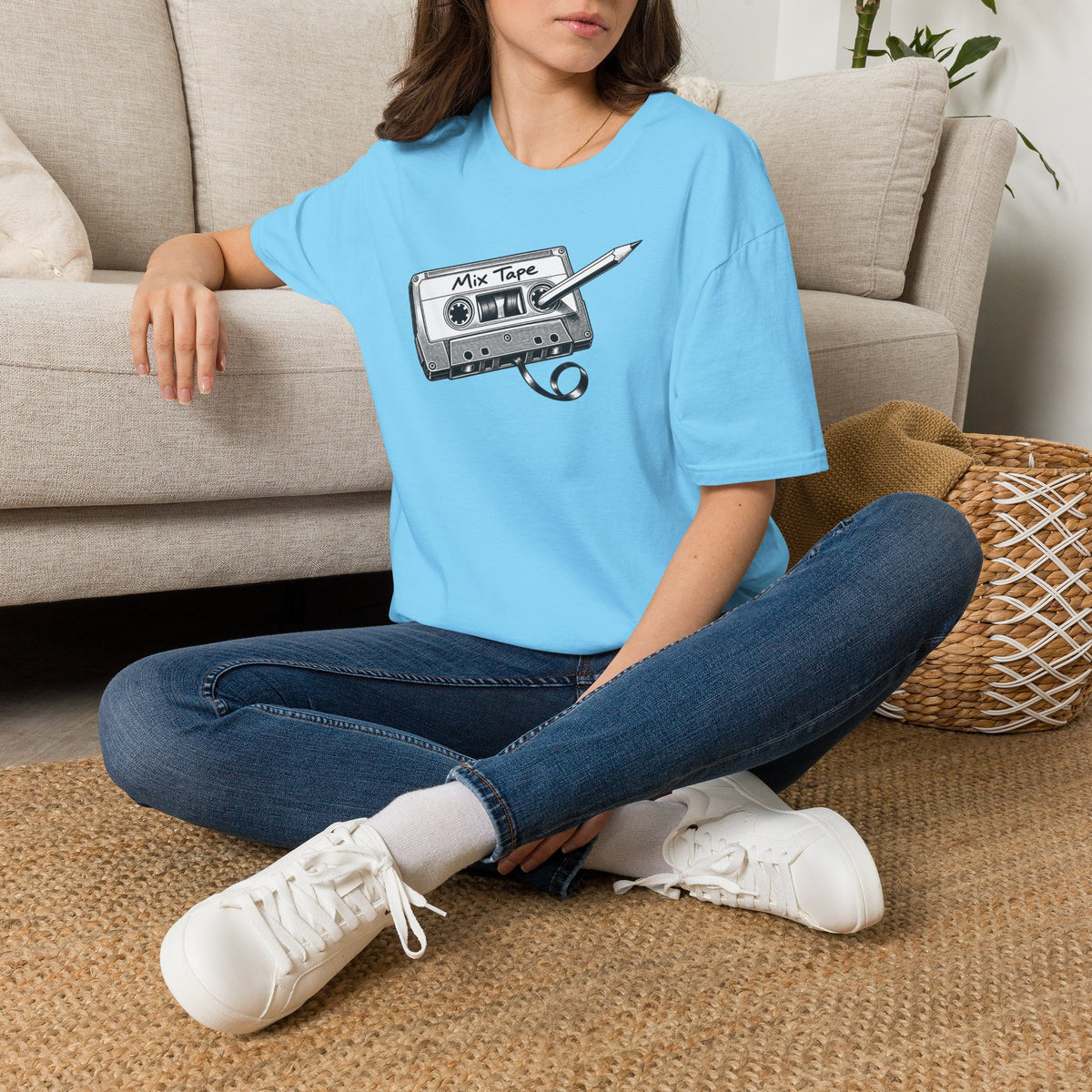 Retro Cassette Shirt, Vintage Music T-Shirt, Analog Audio Tee, Old School Music Lover Gift