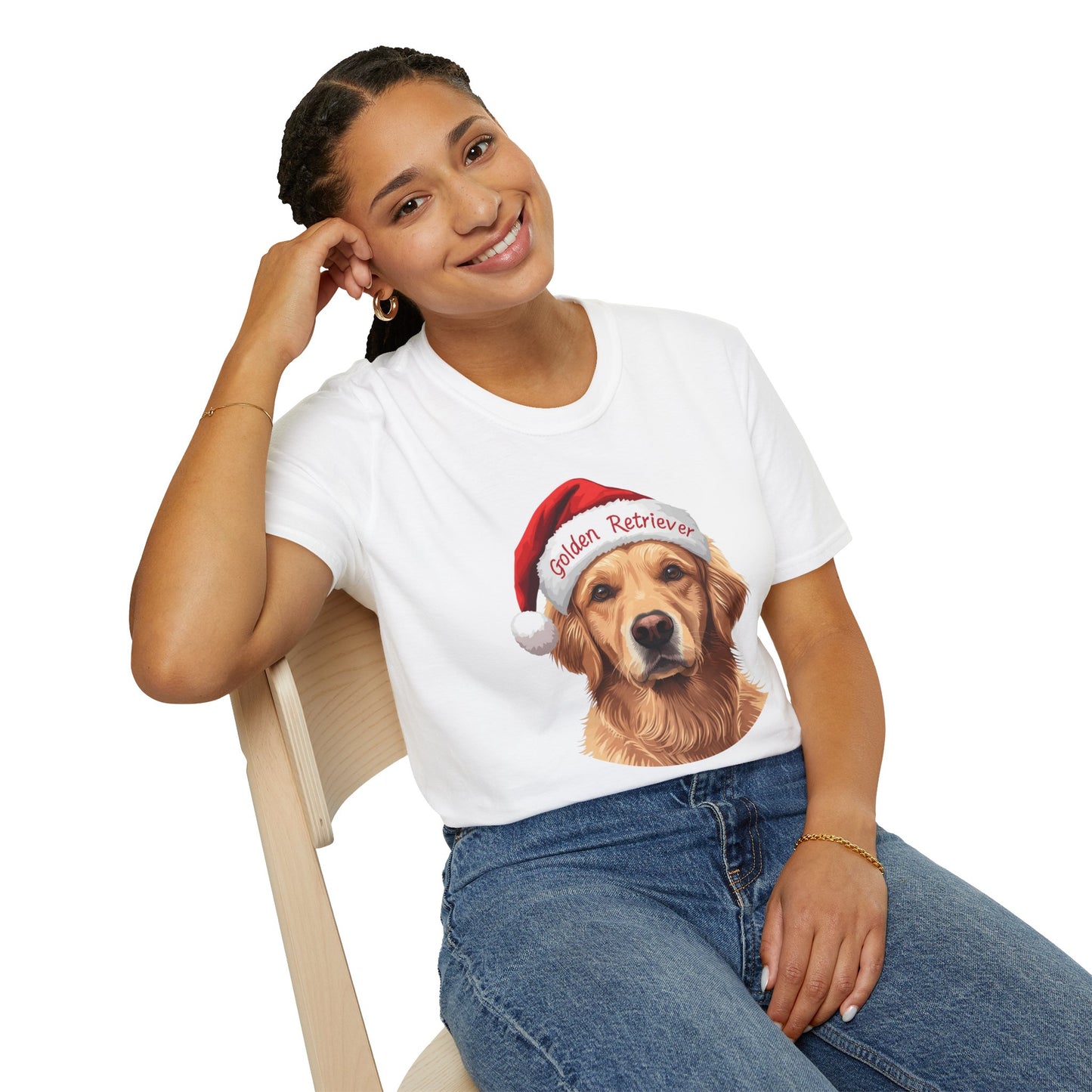 Golden Retriever Dog Portrait Shirt – Lab Dog Lover Gift, Cute Dog Mom Tee, Dog Dad Shirt, Pet Breed Apparel