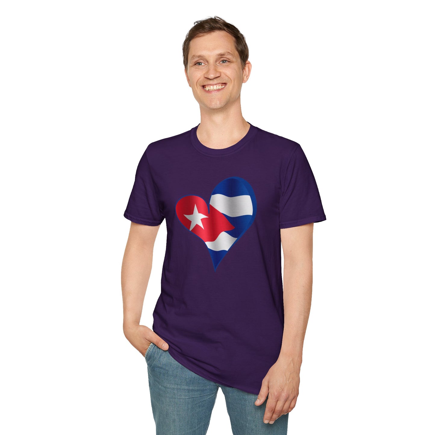 Cuba in my Heart T-Shirt, Cuba Shirt, Cuban Gift, Cuban Flag Shirt, Cubano Shirt, Cuban Flag shirt, Mother's Day Gift, Father's Day Gift