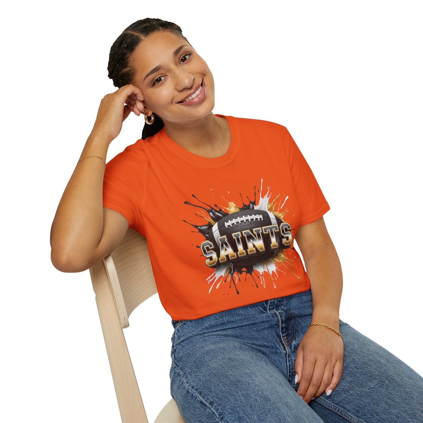 New Orleans Football Unisex T-Shirt, New Orleans Team Tee, Football Gift for New Orleans Fans, Game Day Shirt, Sports Fan Apparel Tee