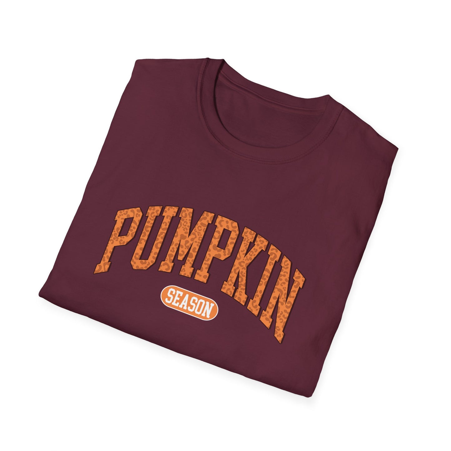 Pumpkin Season Fall T-Shirt - Cute Women's Autumn Tee, Thanksgiving Shirt, Pumpkin Thanksgiving Tee, Cozy Fall Tee for Her, Friendsgiving