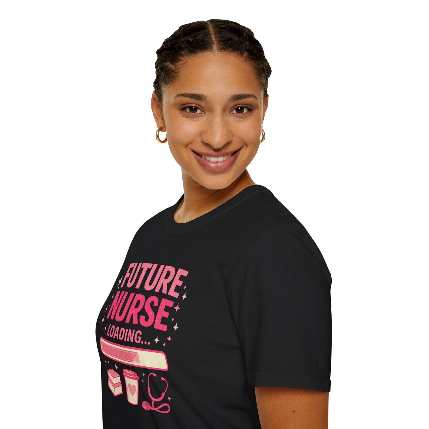 Future Nurse Loading Shirt – Funny Nursing Student T-Shirt, RN School Gift, Nursing School Graduation Tee, Nurse Student Gift Idea