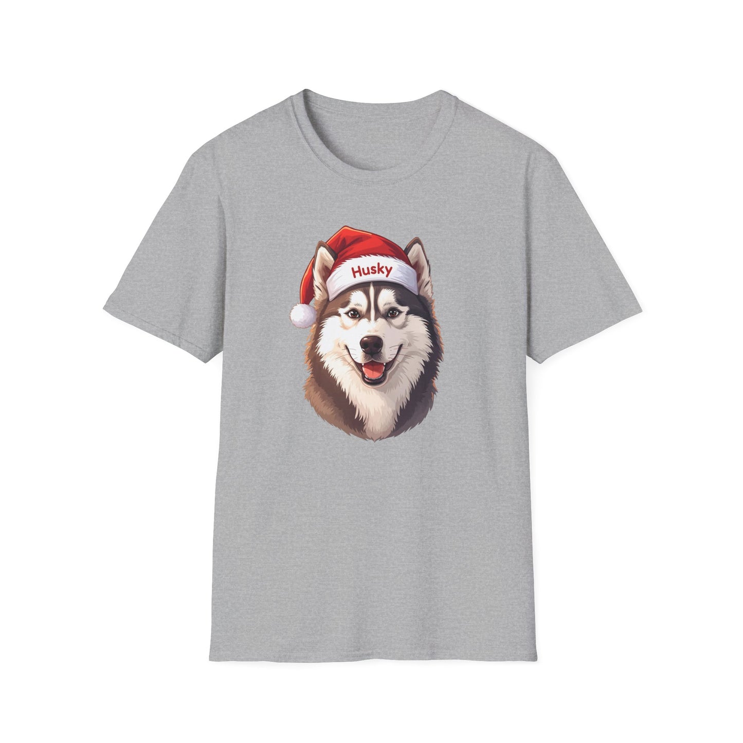 Siberian Husky Dog Portrait Shirt – Husky Dog Lover Gift, Cute Dog Mom Tee, Dog Dad Shirt, Pet Breed Apparel