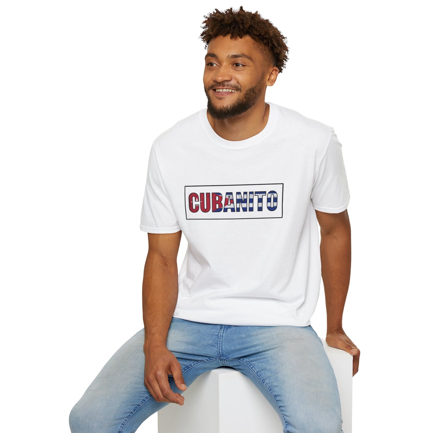 CUBANITO T-Shirt – Cuban Flag Shirt for Men, Latino Pride Tee, Cuba Heritage Top, Cuban Culture Graphic Tee