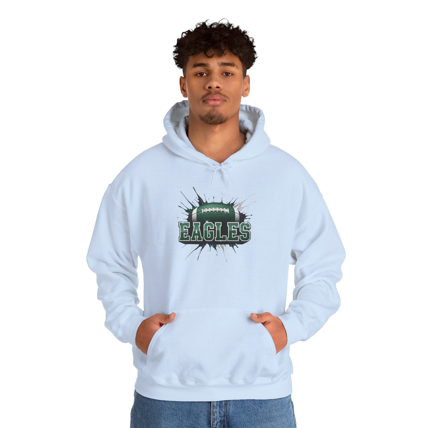 Philadelphia Football Hoodie, Philadelphia Team Hoodie, Football Gift for Philadelphia Fans, Game Day Sports Fan Apparel, Football Fan Gift