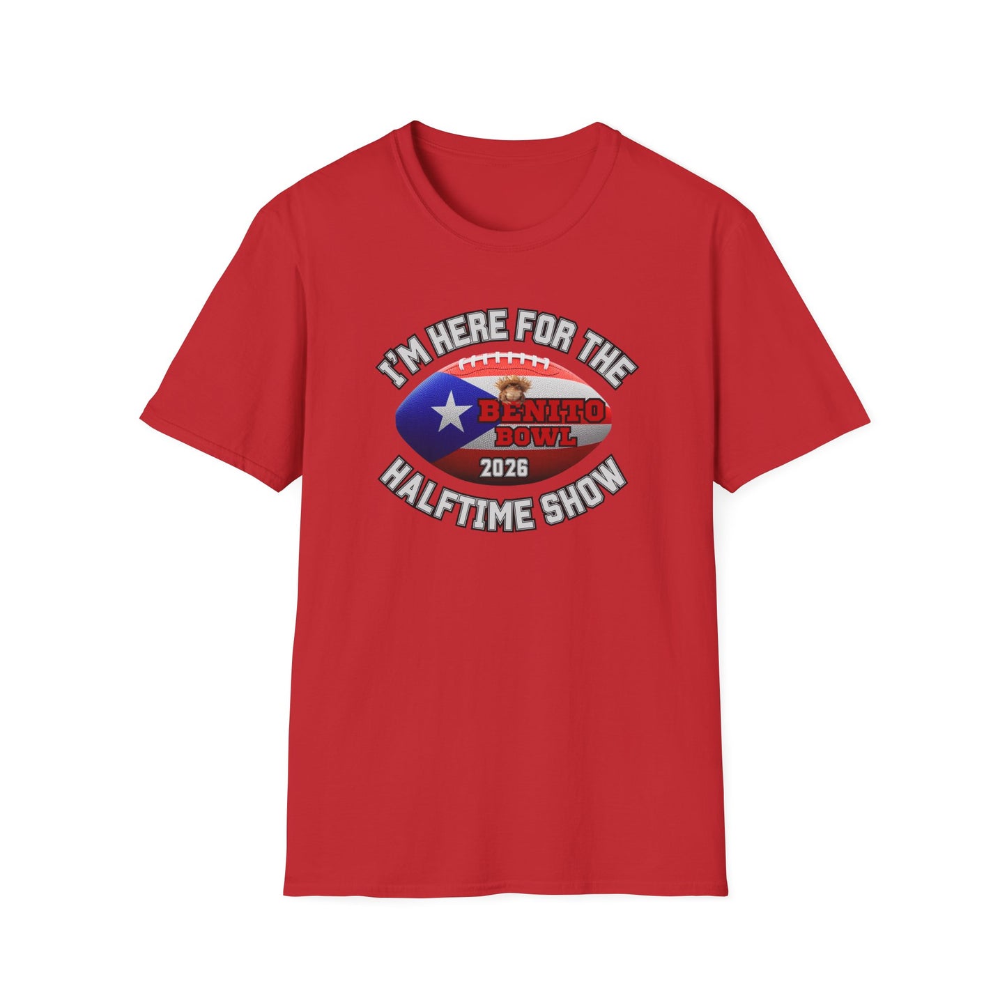 Benito Bowl Halftime Shirt 2026 T-Shirt, Benito Bowl Shirt, Football Fan Gift, Benito Tee, Puerto Rico Heritage Tee, Boriqua Pride Gift