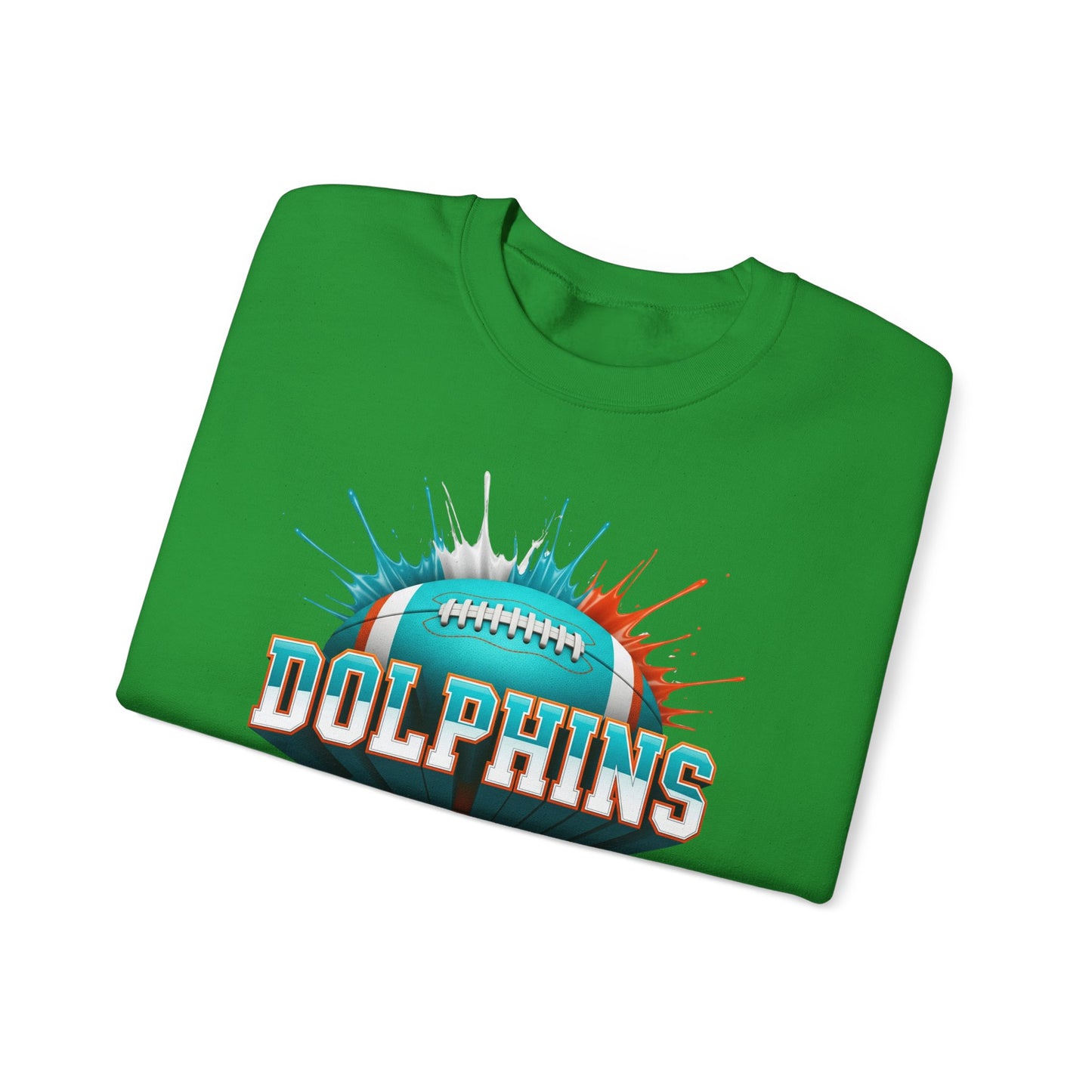 Miami Football Sweatshirt, Miami Team Sweatshirt, Football Gift for Miami Fans, Game Day Sports Fan Football Apparel