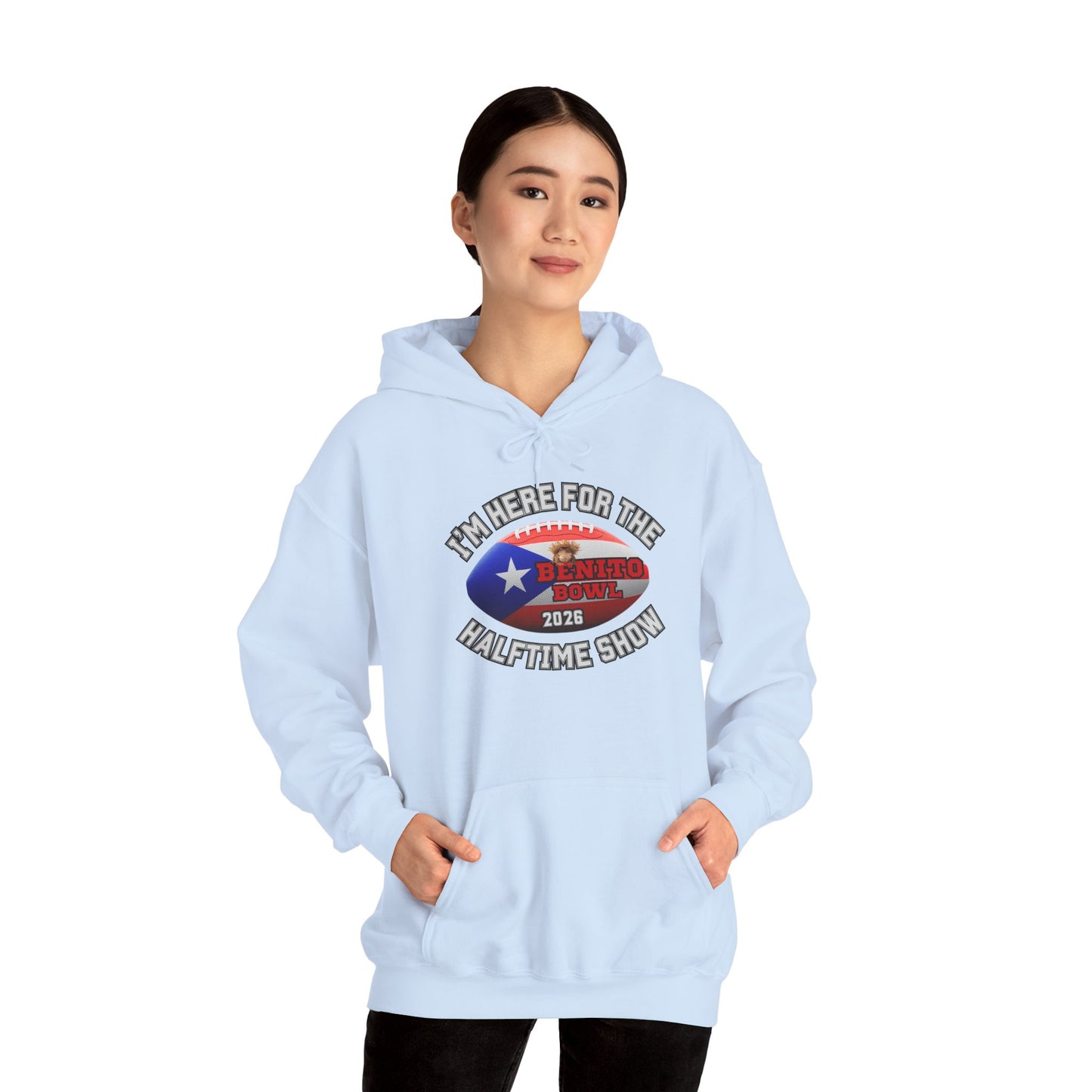 Benito Bowl Halftime Shirt 2026 Hoodie, Benito Bowl Hooded Sweatshirt, Football Fan Gift, Puerto Rico Heritage Hoodie, Boriqua Pride Gift
