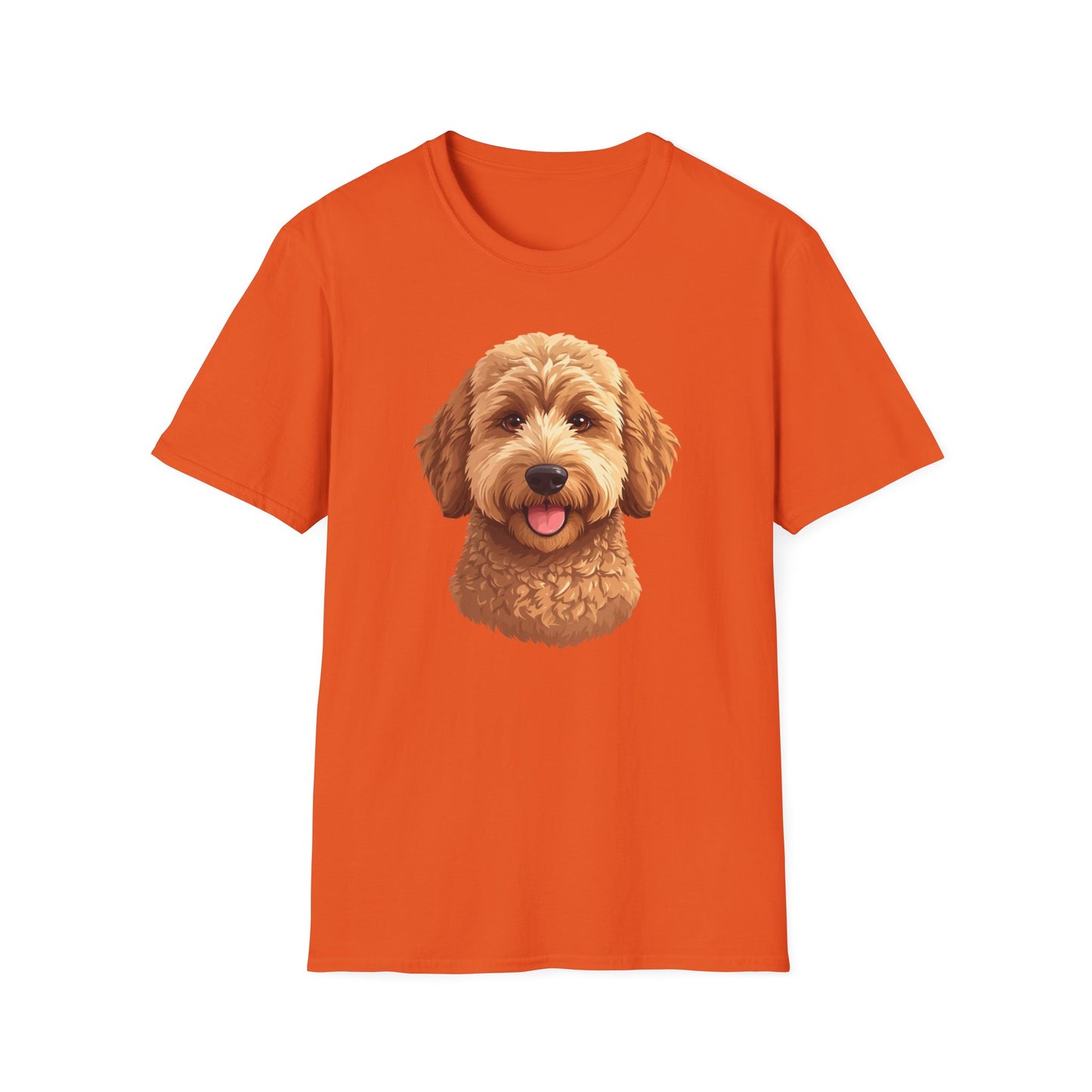 Goldendoodle Dog Portrait Shirt – Goldendoodle Dog Lover Gift, Cute Dog Mom Tee, Dog Dad Shirt, Pet Breed Apparel