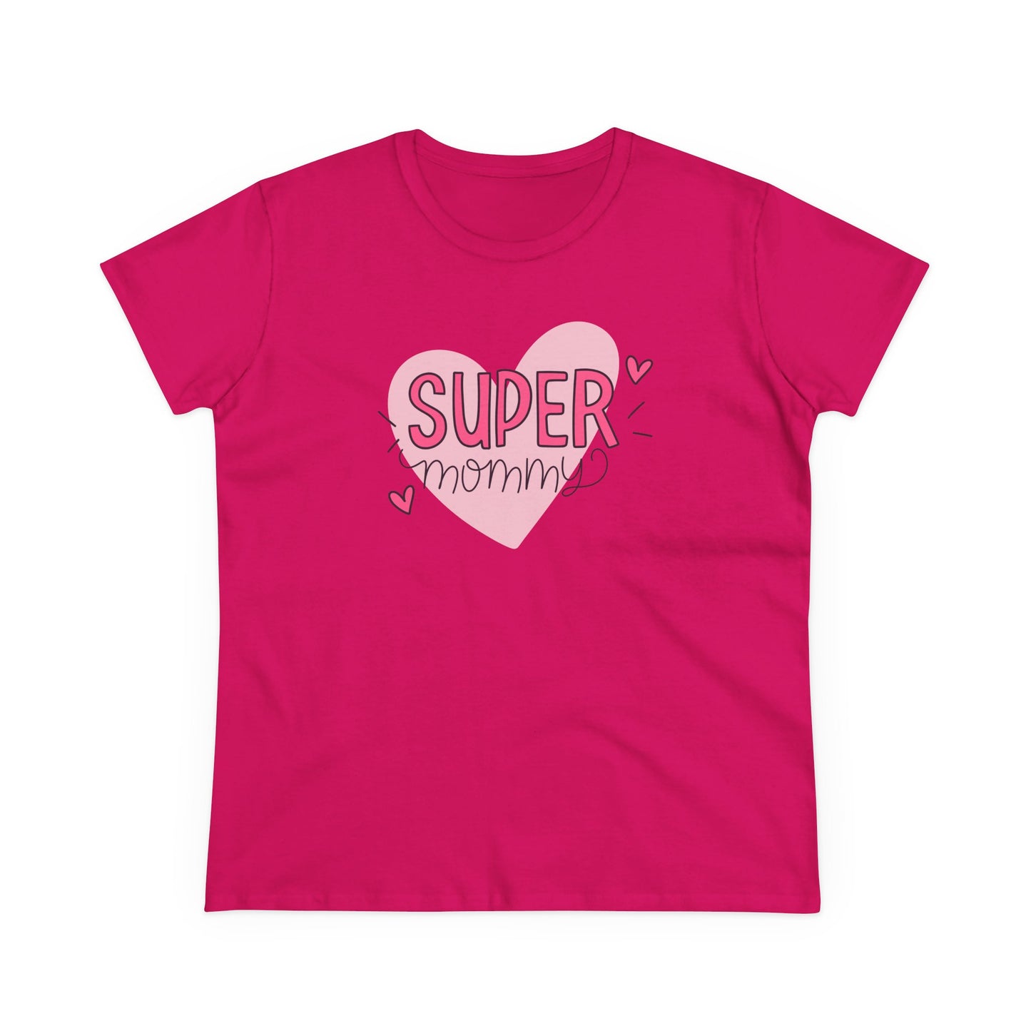 Super Mommy T-Shirt, Gift for Mom, Cute Summer Top, Mother's Day Gift, Family Gatherings, Casual Wear, Mom's Birthday, Supermom