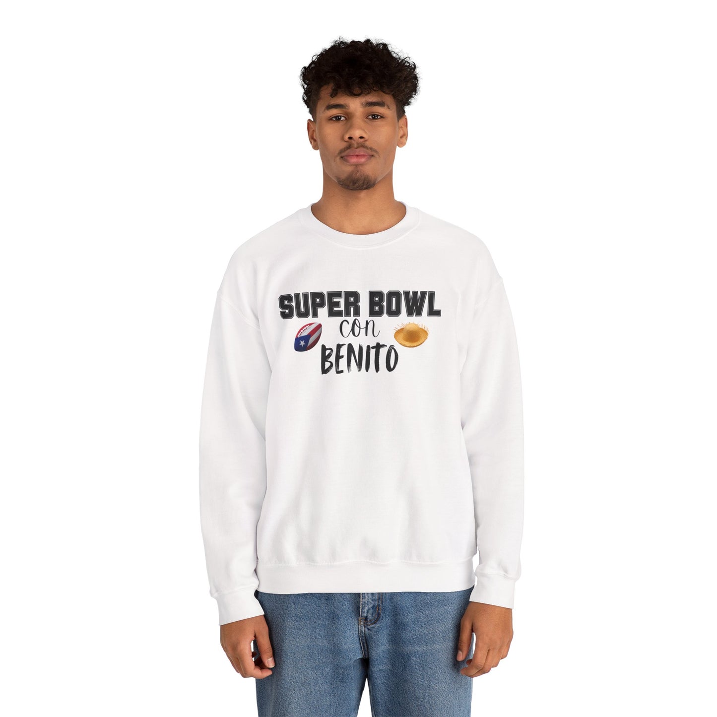 Benito Bowl Halftime 2026 Sweatshirt, Benito Bowl Shirt, Football Fan Gift, Puerto Rico Heritage Sweatshirt, Boriqua Pride Gift
