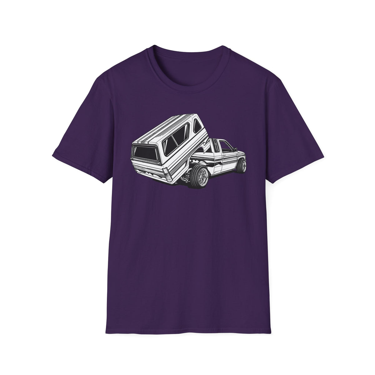 Mini Truck Lowrider Shirt, Lowrider Bed Dancer Truck T-Shirt, Custom Lowered Truck Tee, Car Enthusiast Gift