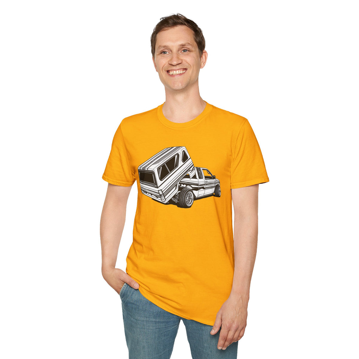 Mini Truck Lowrider Shirt, Lowrider Bed Dancer Truck T-Shirt, Custom Lowered Truck Tee, Car Enthusiast Gift