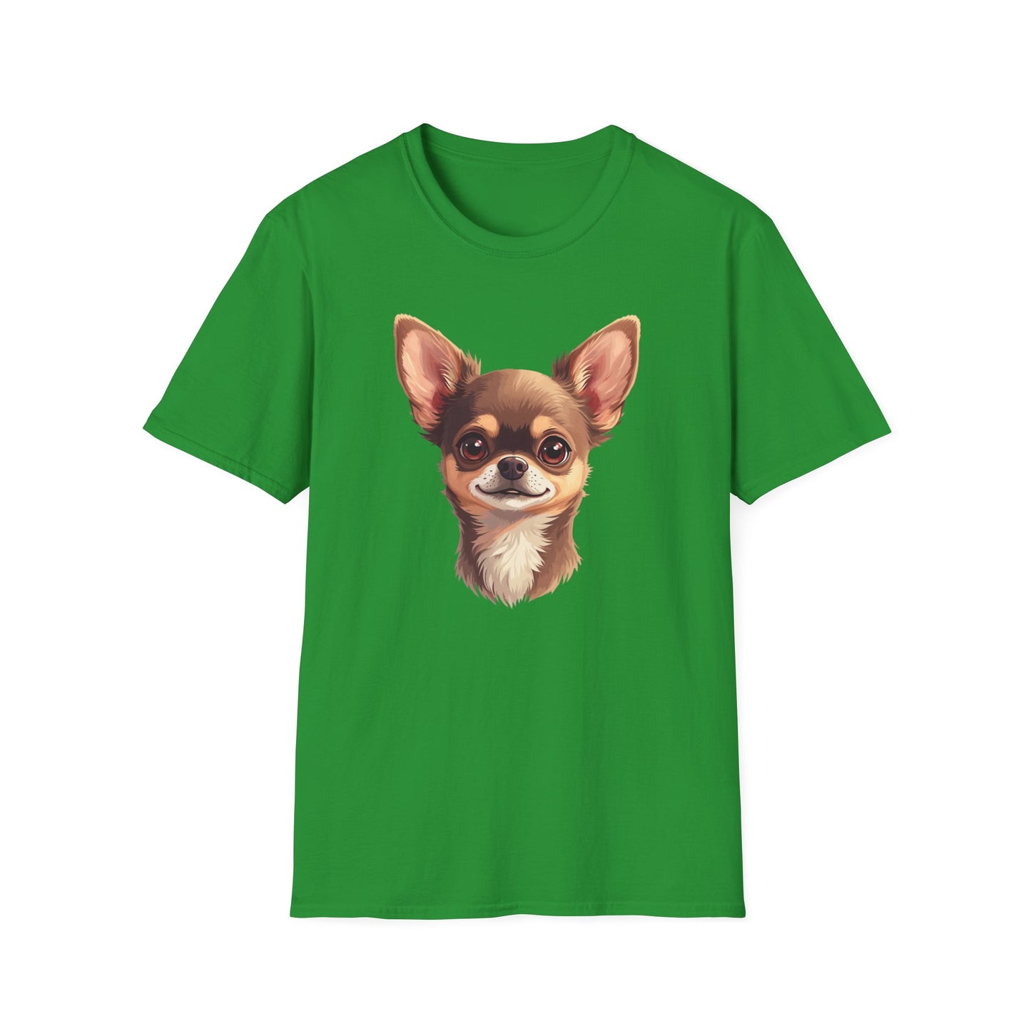 Chihuahua Dog Portrait Shirt – Chihuahua Dog Lover Gift, Cute Dog Mom Tee, Dog Dad Shirt, Pet Breed Apparel