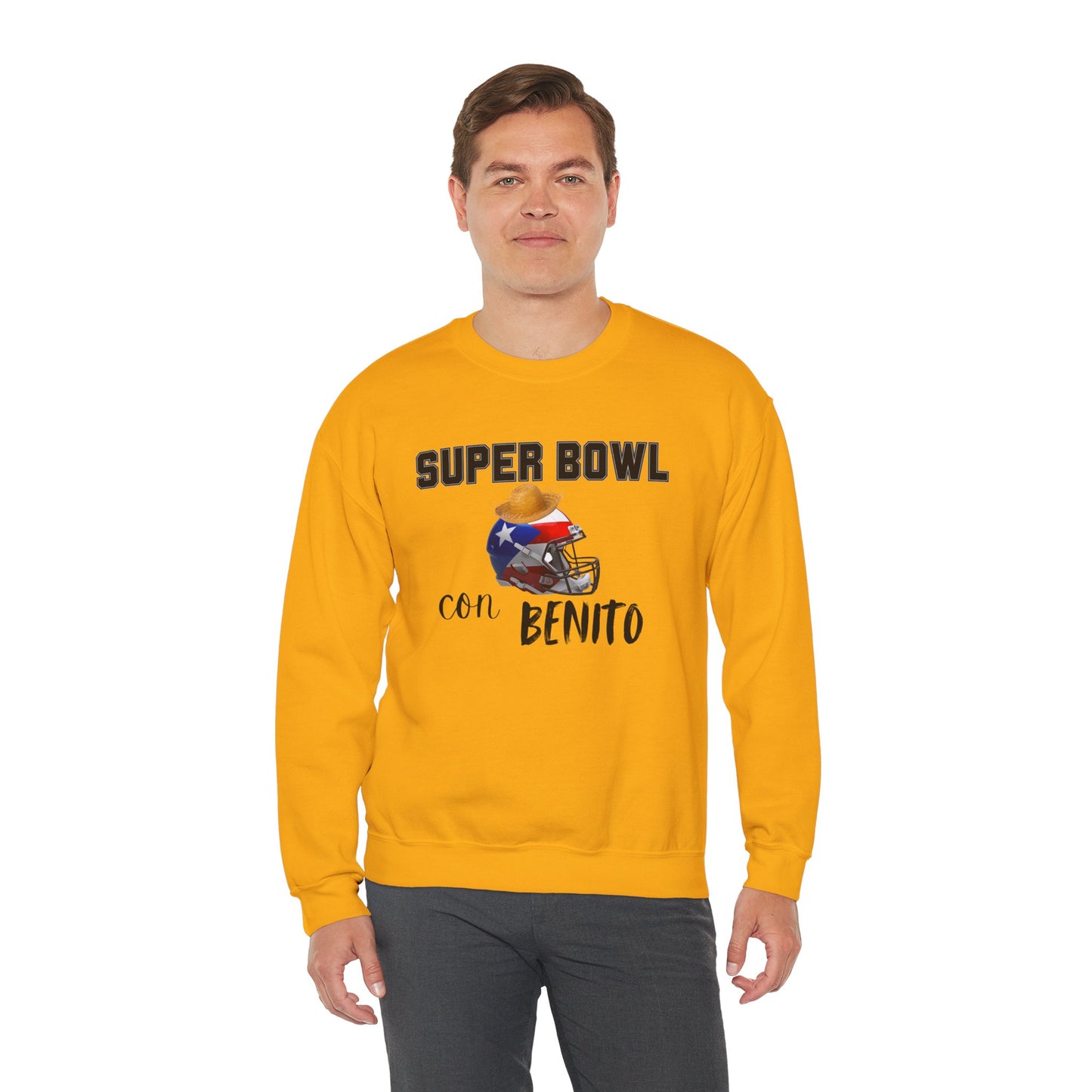 Benito Bowl Halftime 2026 Sweatshirt, Benito Bowl Shirt, Football Fan Gift, Puerto Rico Heritage Sweatshirt, Boriqua Pride Gift