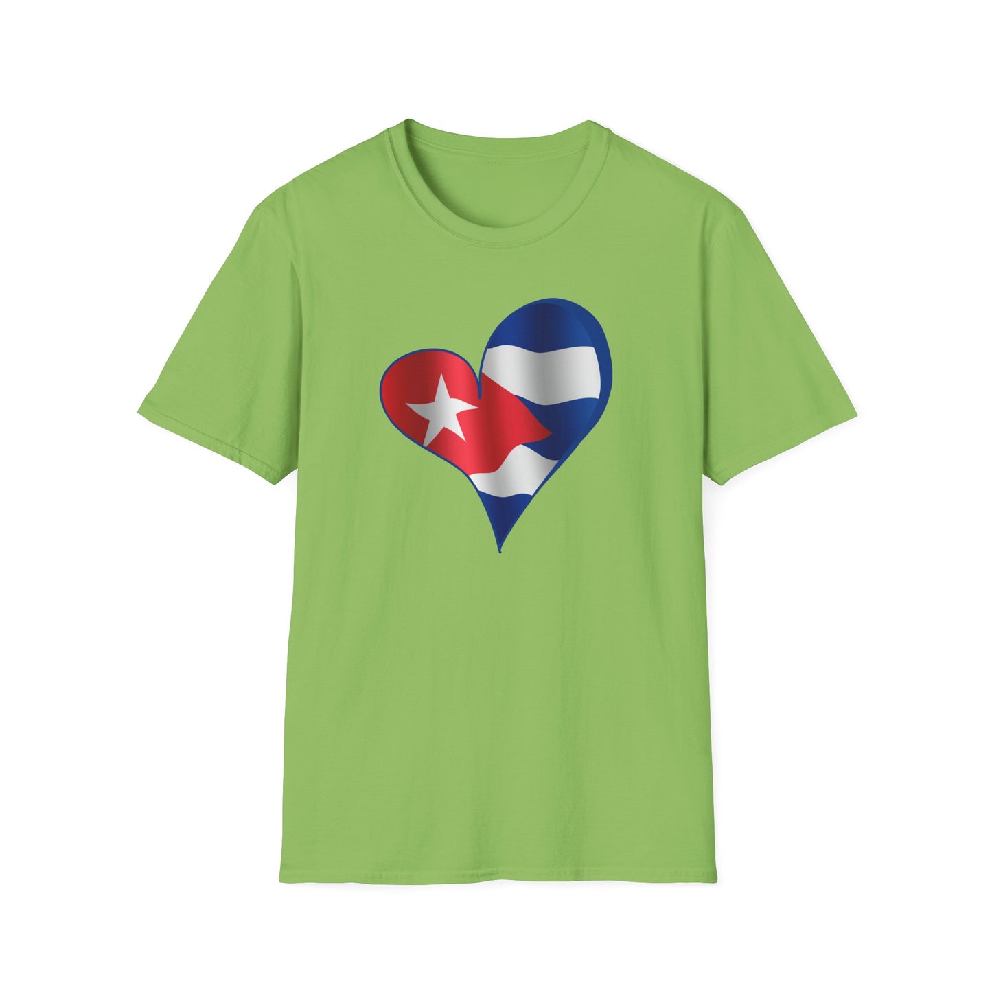 Cuba in my Heart T-Shirt, Cuba Shirt, Cuban Gift, Cuban Flag Shirt, Cubano Shirt, Cuban Flag shirt, Mother's Day Gift, Father's Day Gift
