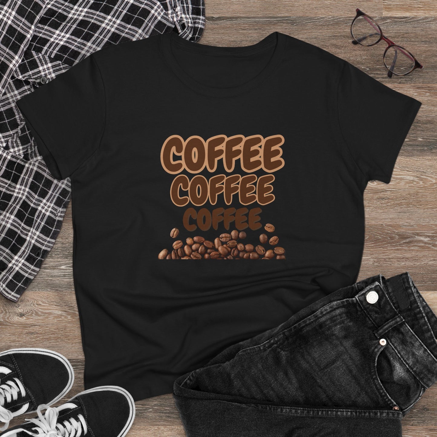 Coffee Coffee Coffee Shirt, Funny Coffee Shirt, Mother's Day Gift, Coffee Lover Gift, Mom Gift, Coffee Drinker Gift