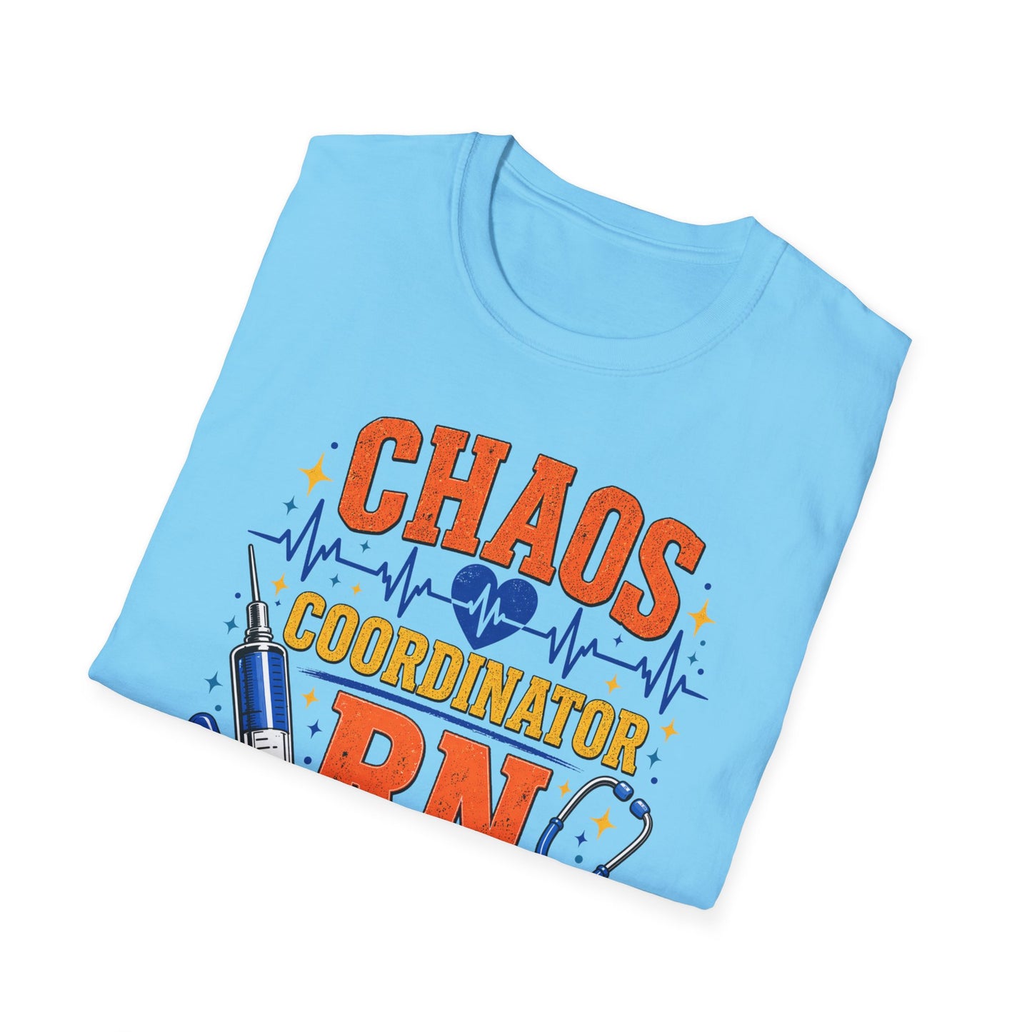Chaos Coordinator RN Shirt – Funny Nurse Shirt – Nurse Life Tee – Medical Humor Gift for Nurses, RN LPN CNA Nursing Shirt