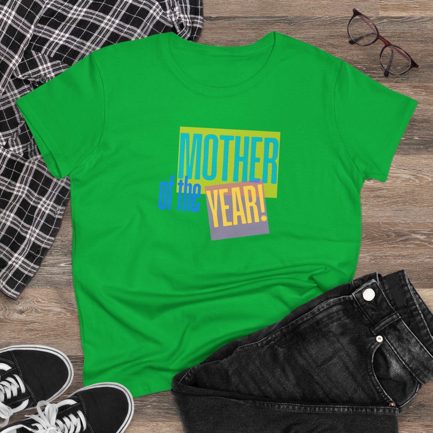 Mother of the Year! T-Shirt, Gift for Mom, Cute Summer Top, Mother's Day Gift, Family Gatherings, Casual Wear, Mom's Birthday