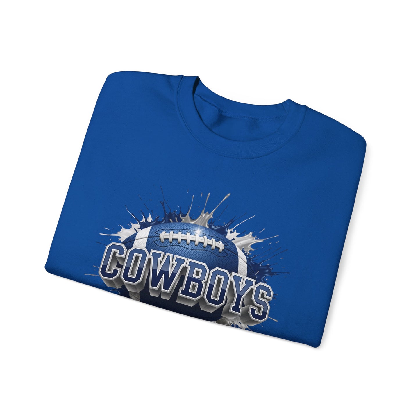 Dallas Football Sweatshirt, Dallas Team Sweatshirt, Football Gift for Dallas Fans, Game Day Sports Fan Football Apparel