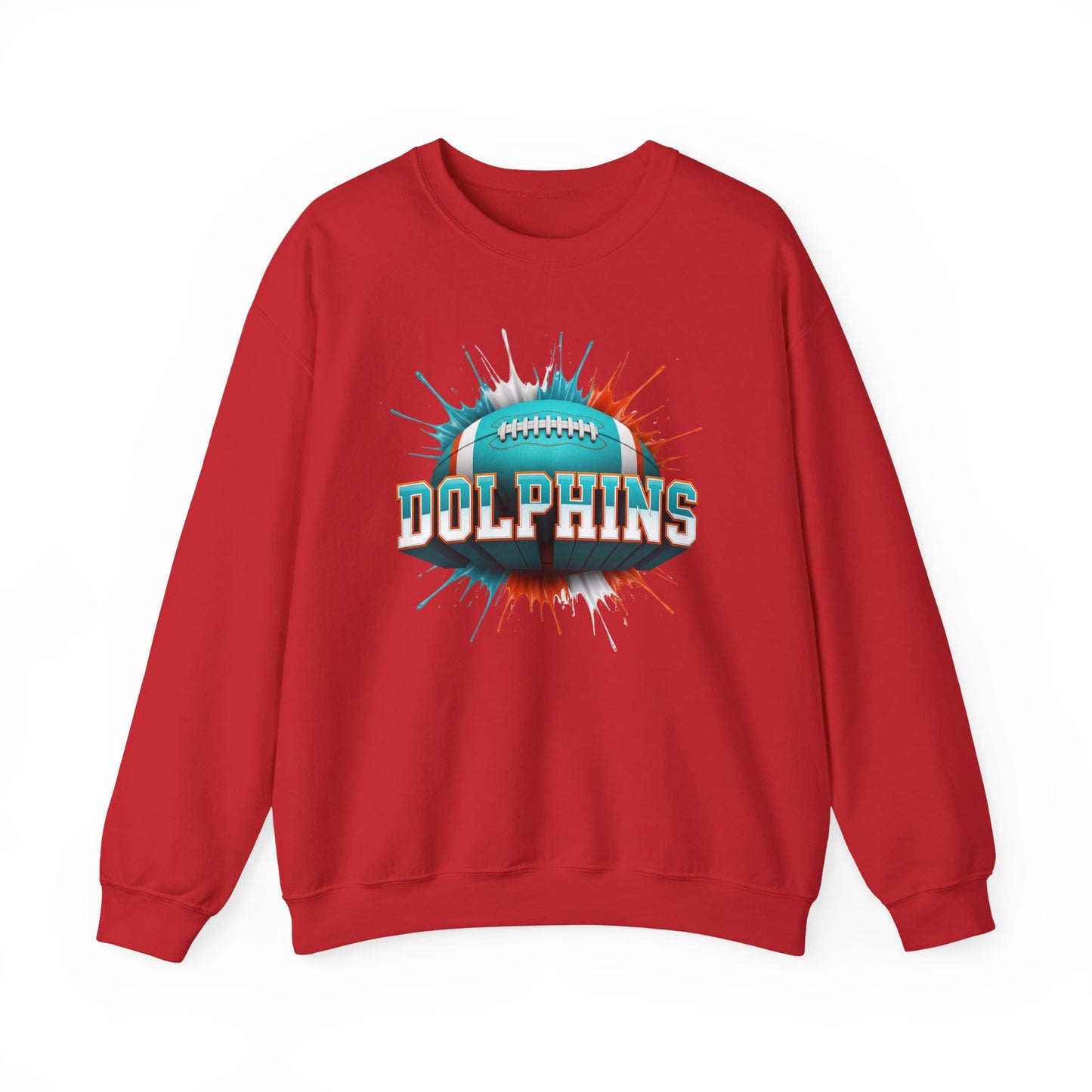 Miami Football Sweatshirt, Miami Team Sweatshirt, Football Gift for Miami Fans, Game Day Sports Fan Football Apparel