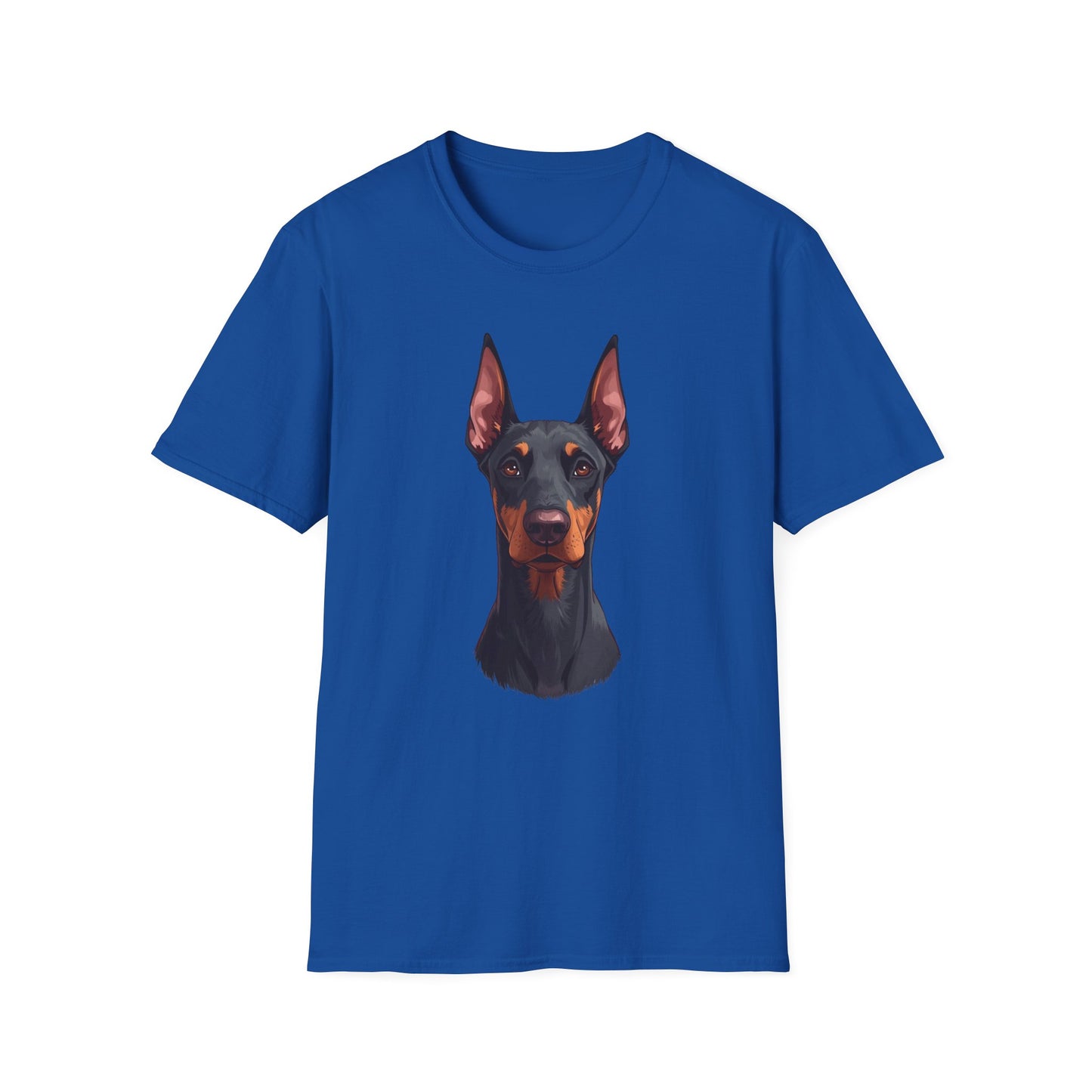 Doberman Dog Portrait Shirt – Doberman Dog Lover Gift, Cute Dog Mom Tee, Dog Dad Shirt, Pet Breed Apparel
