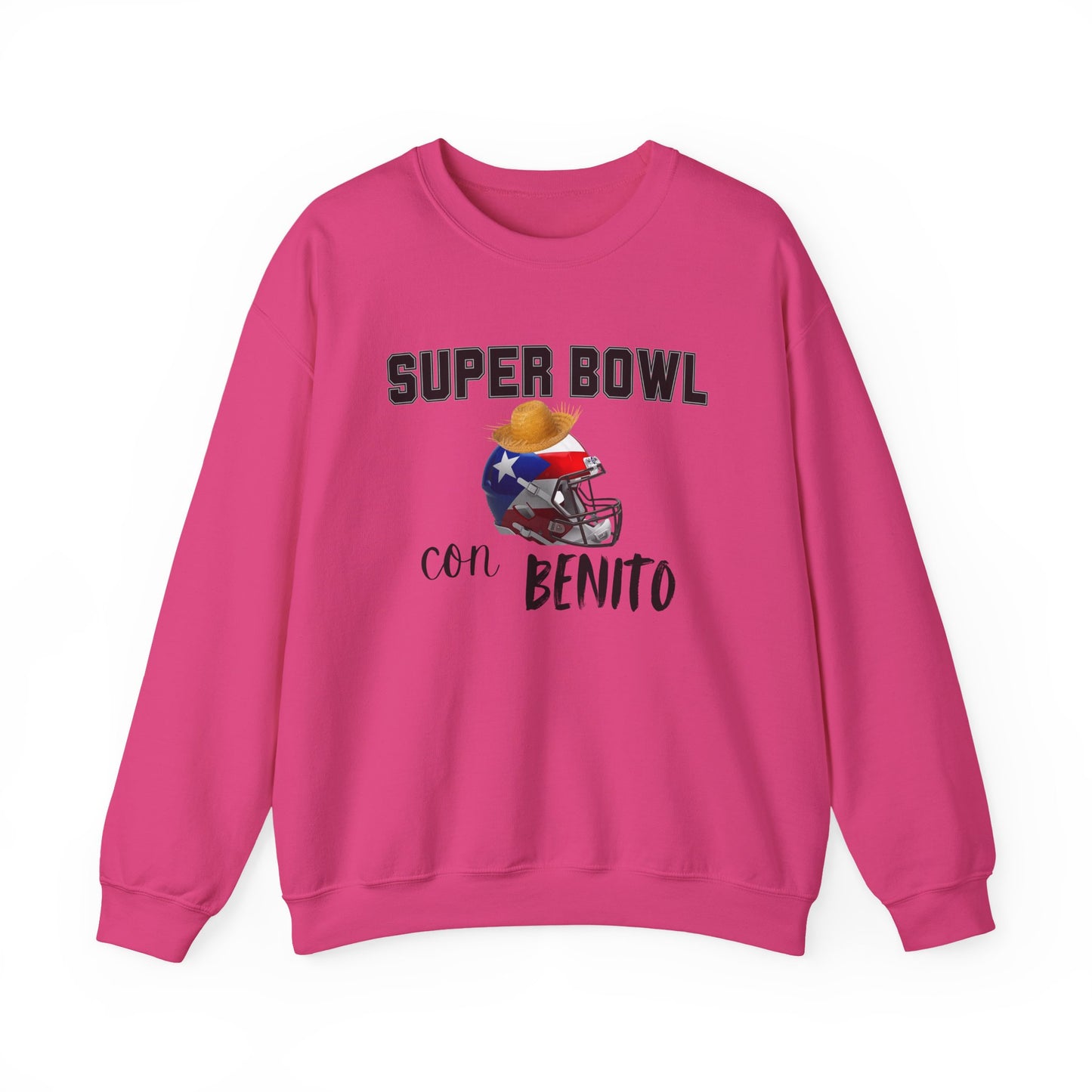 Benito Bowl Halftime 2026 Sweatshirt, Benito Bowl Shirt, Football Fan Gift, Puerto Rico Heritage Sweatshirt, Boriqua Pride Gift
