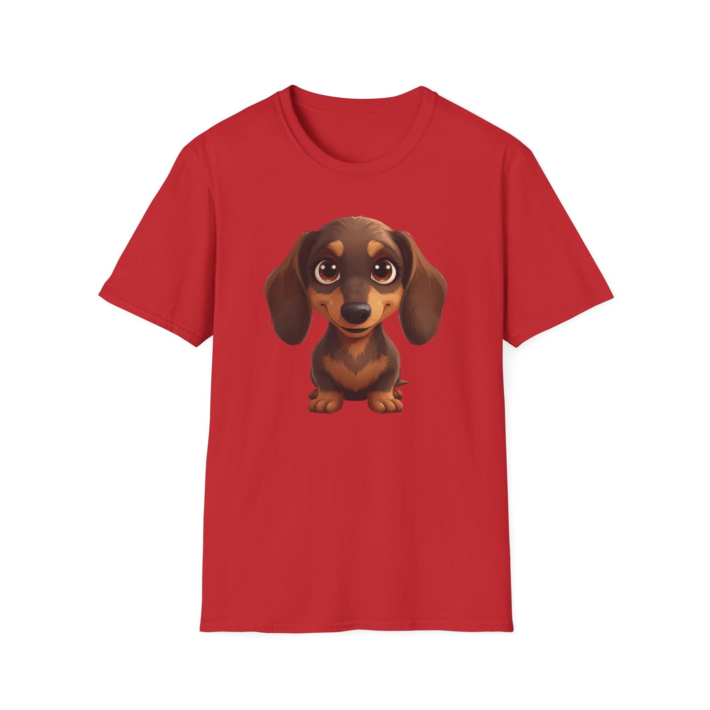 Dachshund Dog Portrait Shirt – Wiener Dog Lover Gift, Cute Dog Mom Tee, Dog Dad Shirt, Pet Breed Apparel