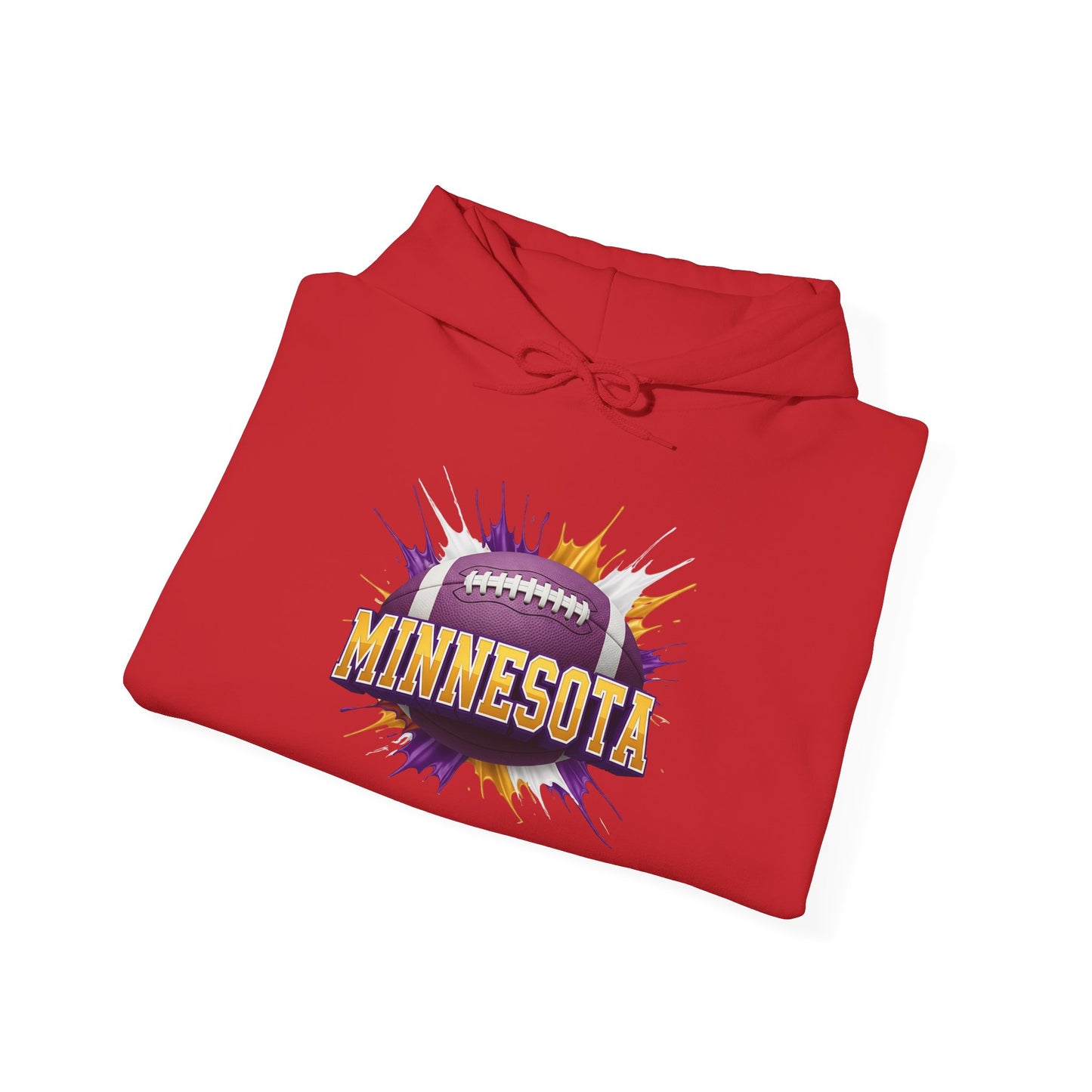 Minnesota Football Hoodie, Minnesota Team Hoodie, Football Gift for Minnesota Fans, Game Day Sports Fan Apparel, Football Fan Gift